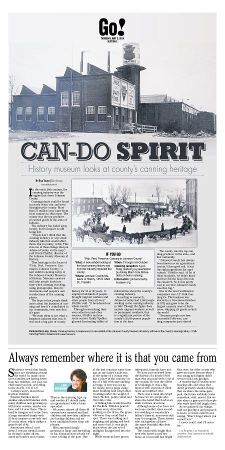 Daily Journal Go section cover - 2019