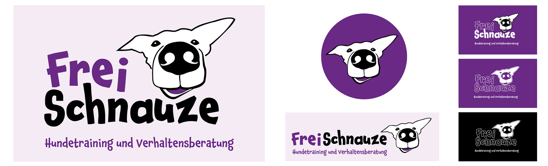 Logo für Maria Weibl - FreiSchnauze Hundetraining und Verhaltensberatung