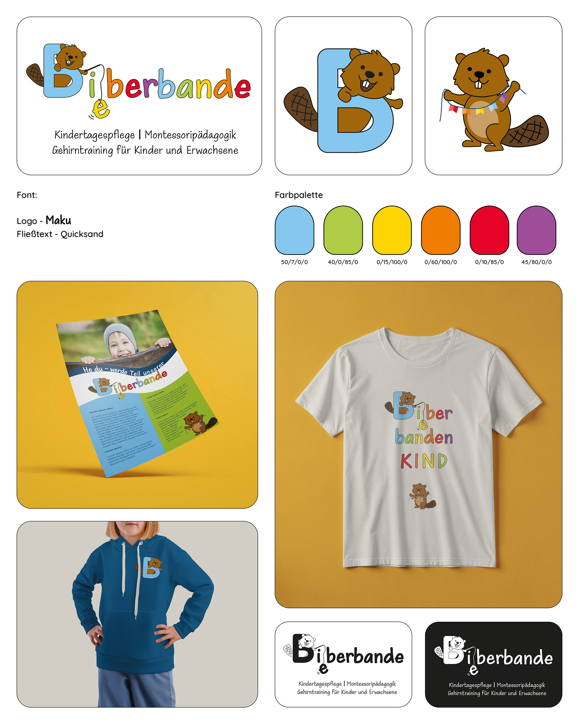 Logo für Michelle Bieber - Bieberbande Kindertagespflege
