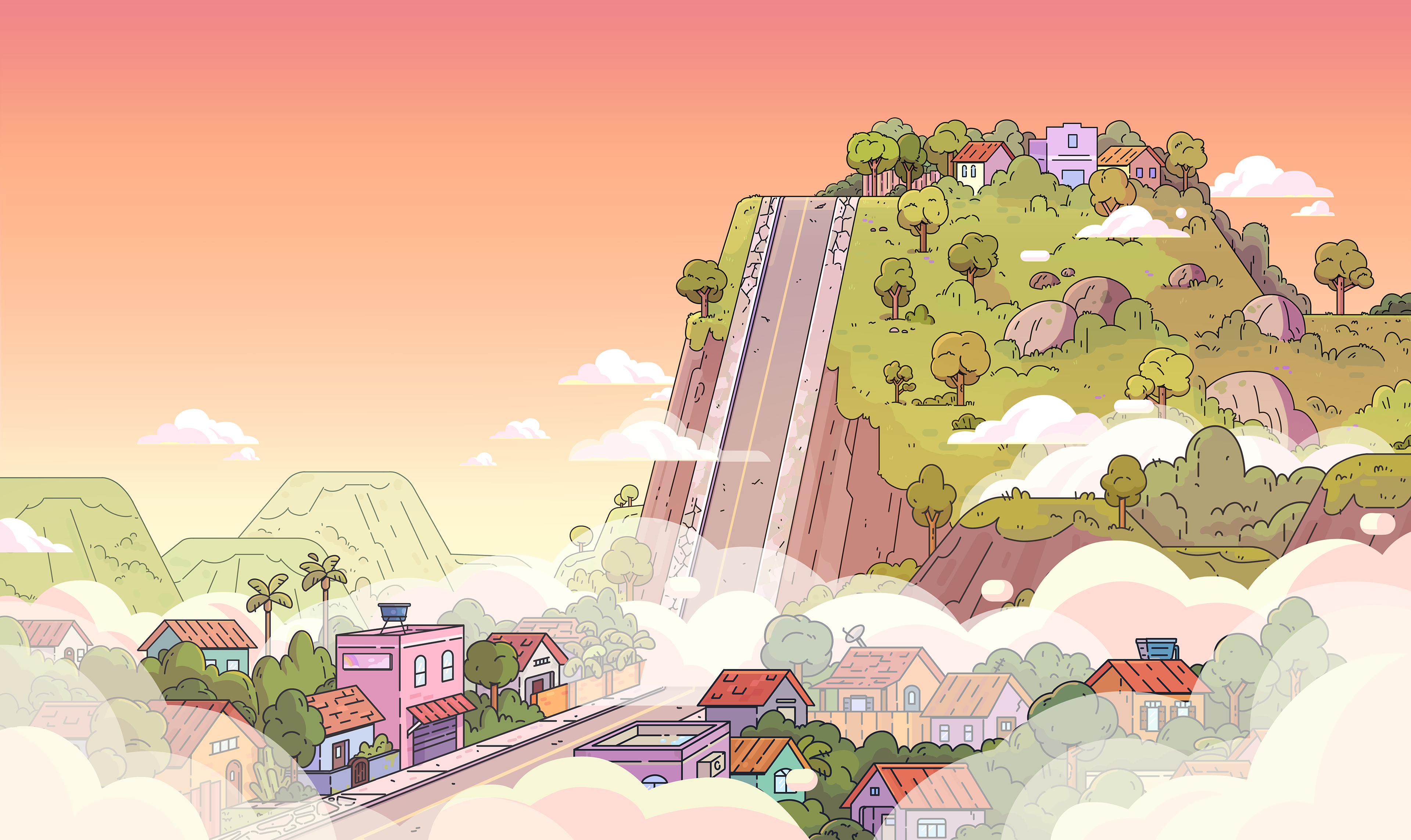 Layout rough by Thais Circelli
