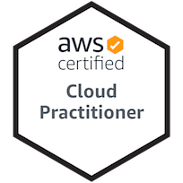 aws certified Cloud Practitioner badge