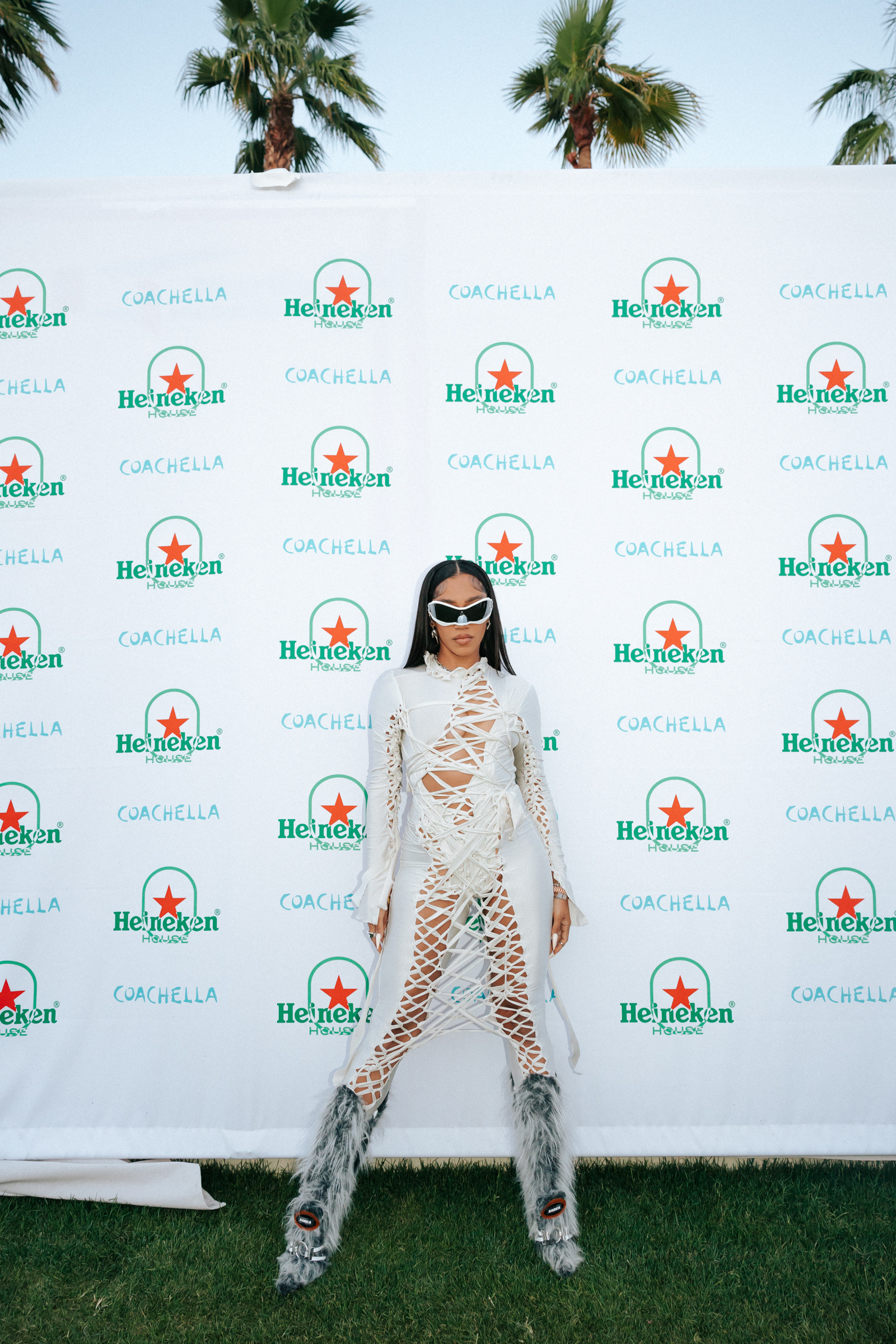 BIA posting in front of the step-and-repeat