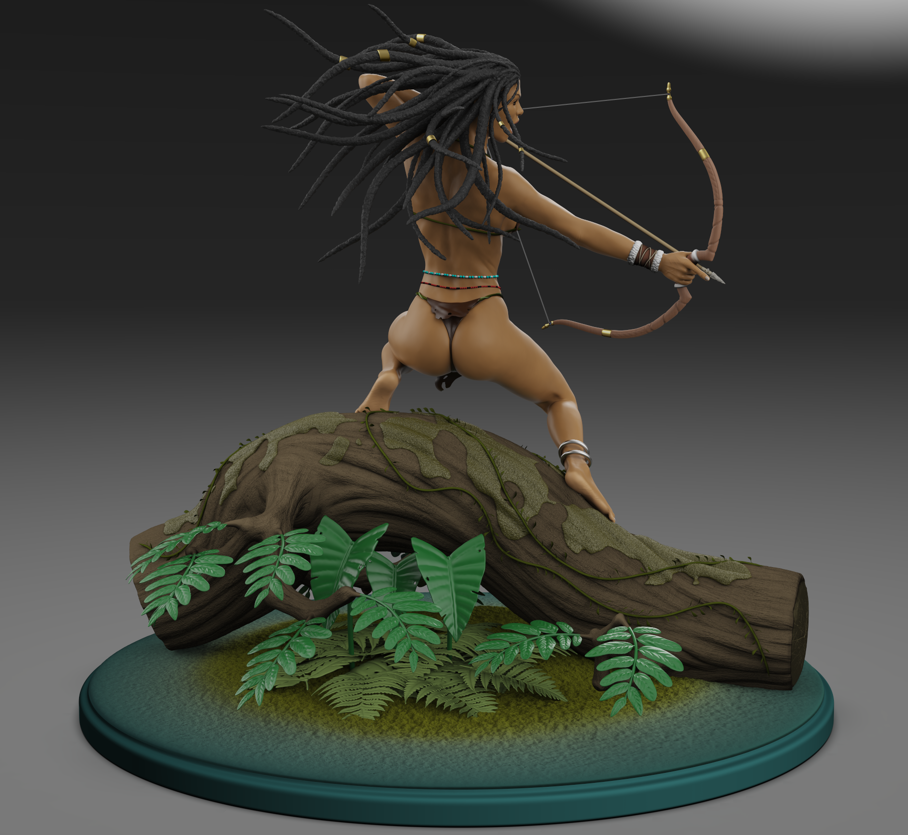 Hunter_back render