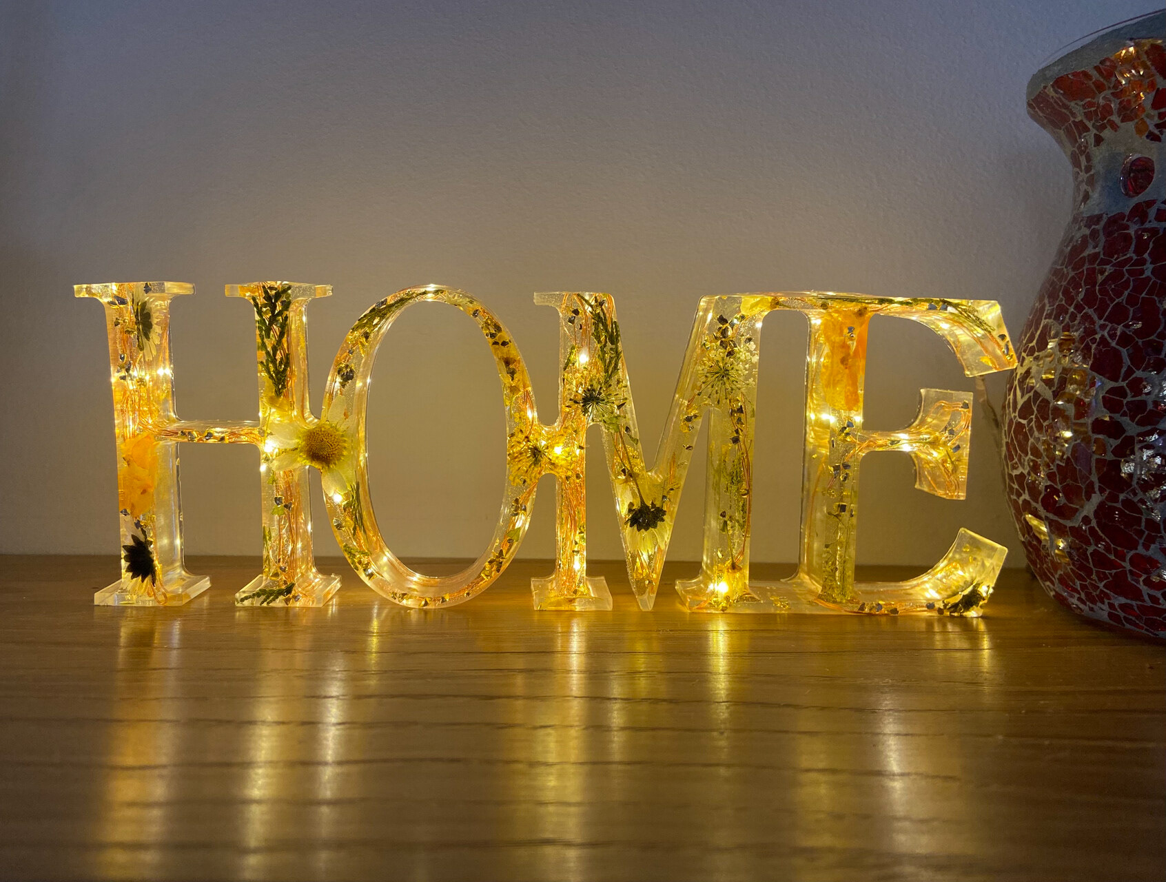 LED 'Home' - Perfect gift for House Warming