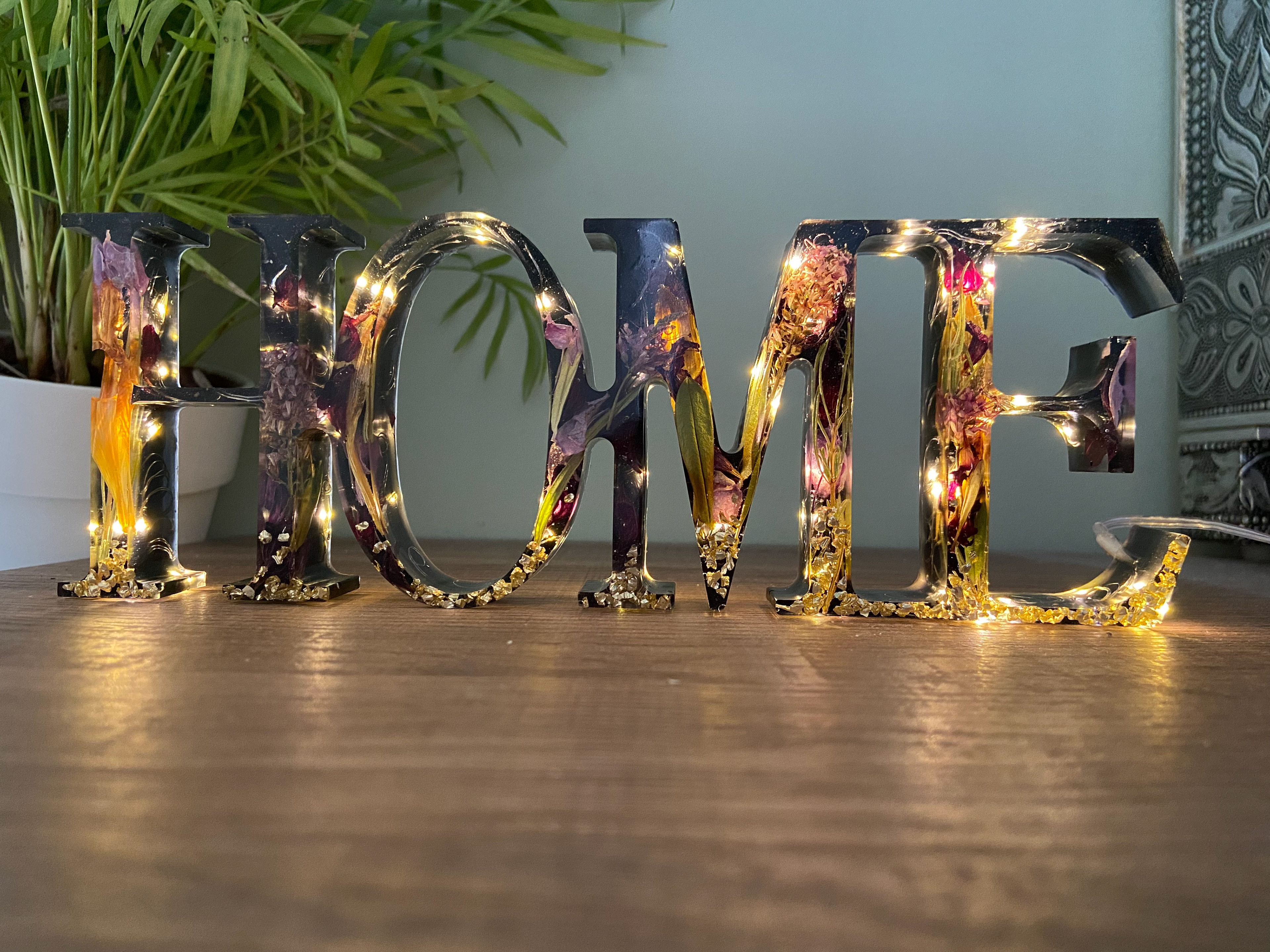 LED 'Home' - Perfect gift for House Warming