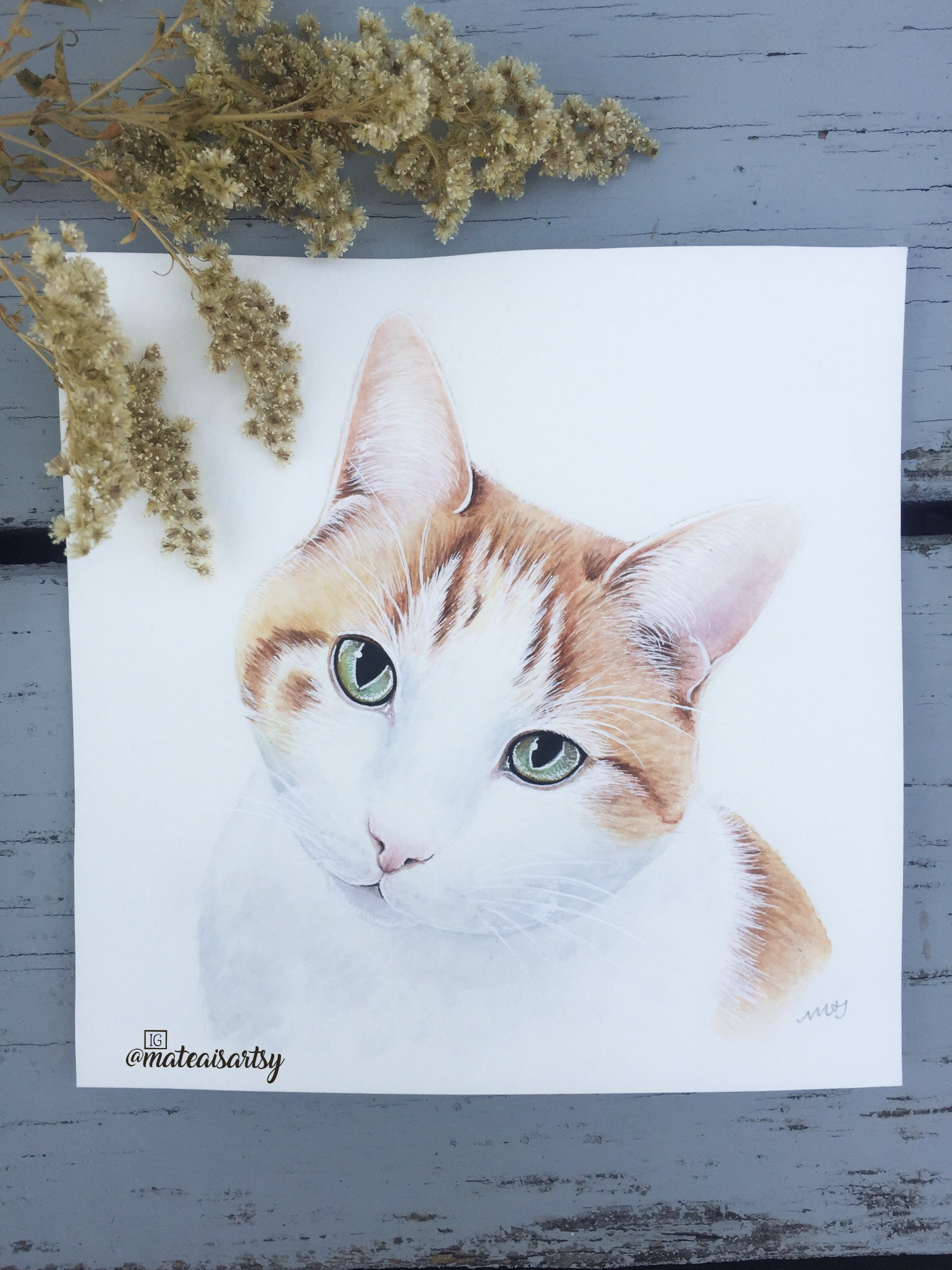 "Bossy" 5in x 5in - August 2019