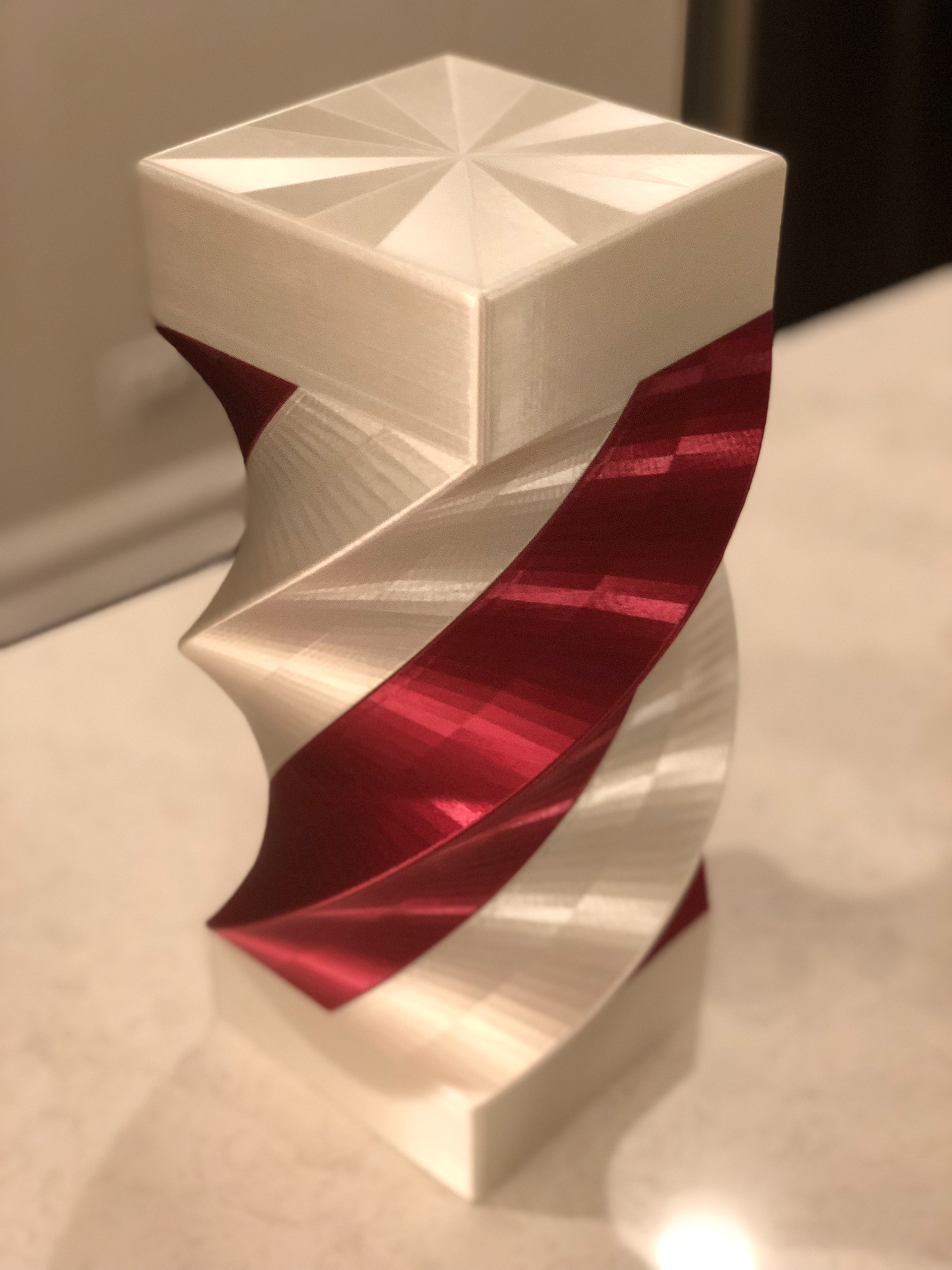 Custom designed gift box – total print time 24 hours