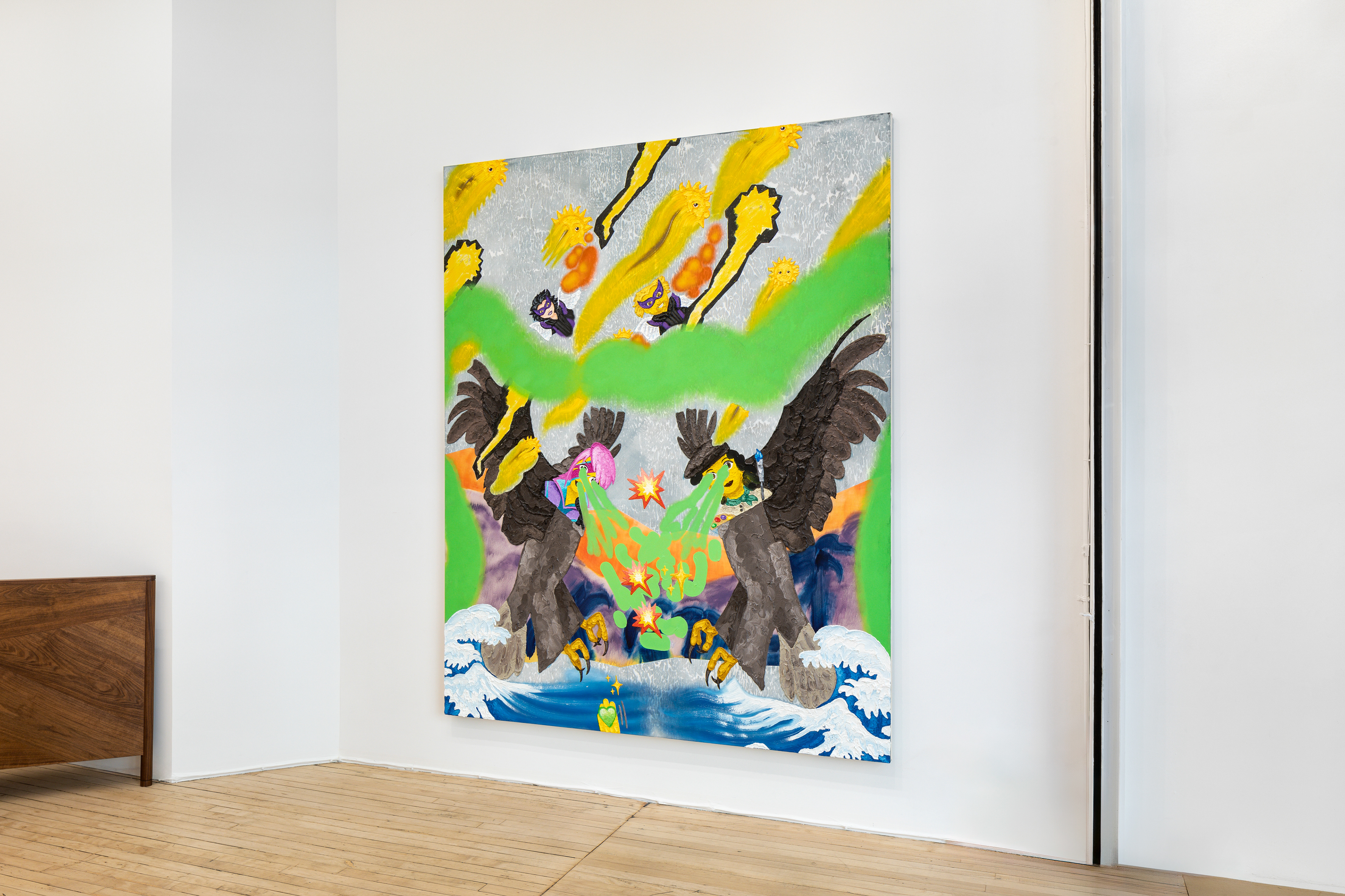 "Ze Sun Ze Sea Ze Mountain", solo exhibition, Shrine gallery New York City, USA, March 29- May 11, 2024