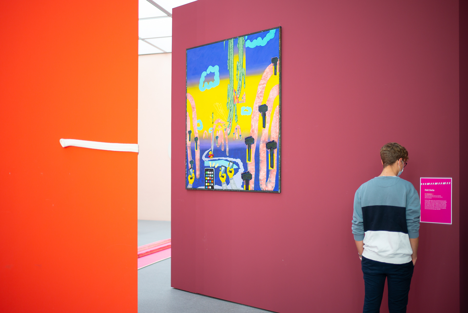 "Denkraum Deutschland", institutional group exhibition, Pinakothek Der Moderne, Oct 2020, Munich, Germany