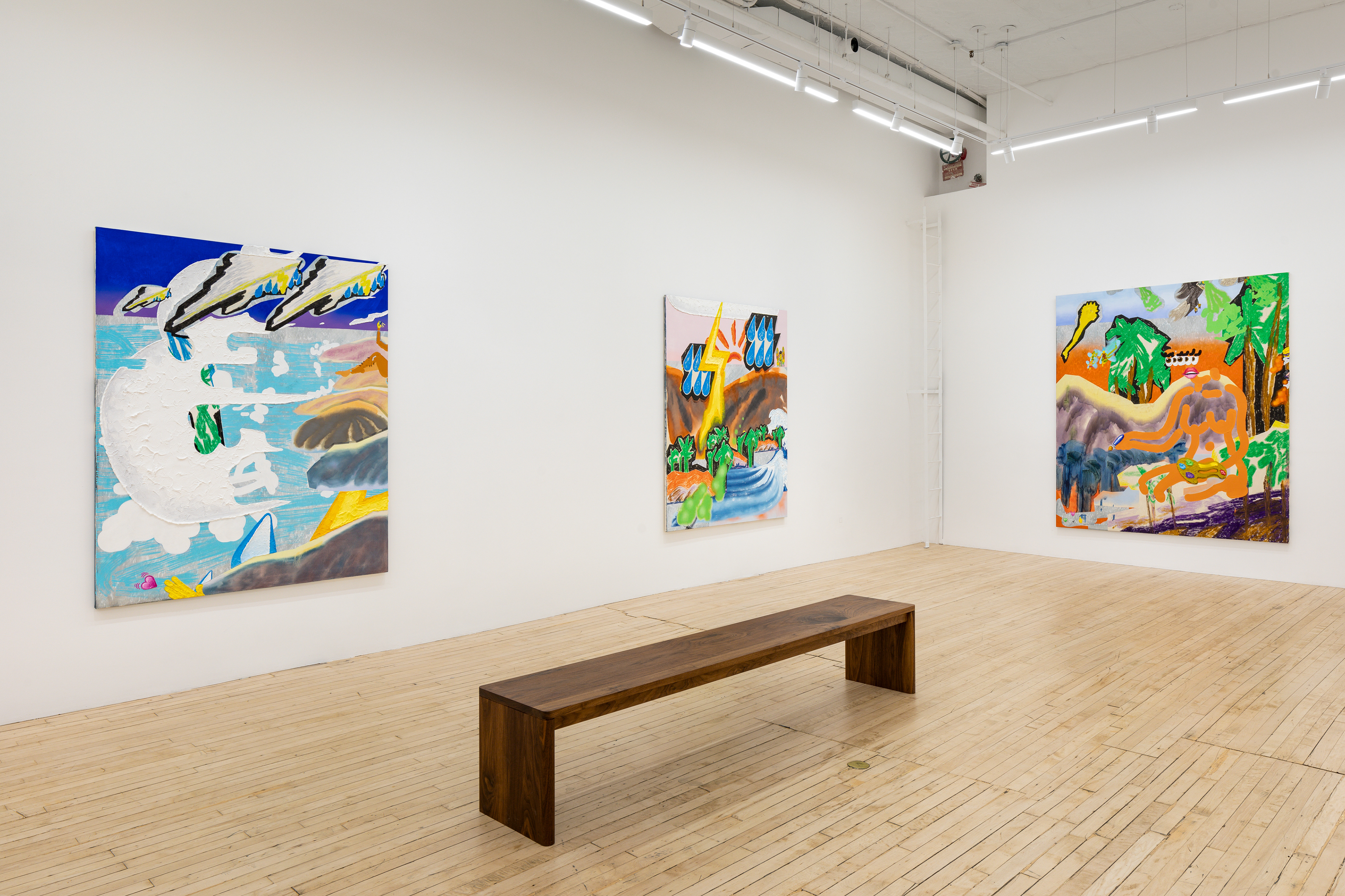 "Ze Sun Ze Sea Ze Mountain", solo exhibition, Shrine gallery New York City, USA, March 29- May 11, 2024