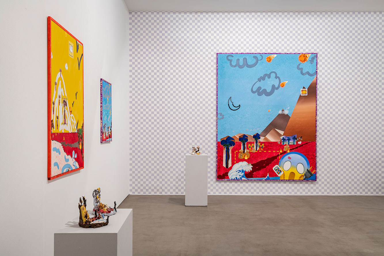 "#Landscape3.0", solo exhibition, former Karl Pfefferle gallery, Feb 16- March 9, 2019, Munich, Germany