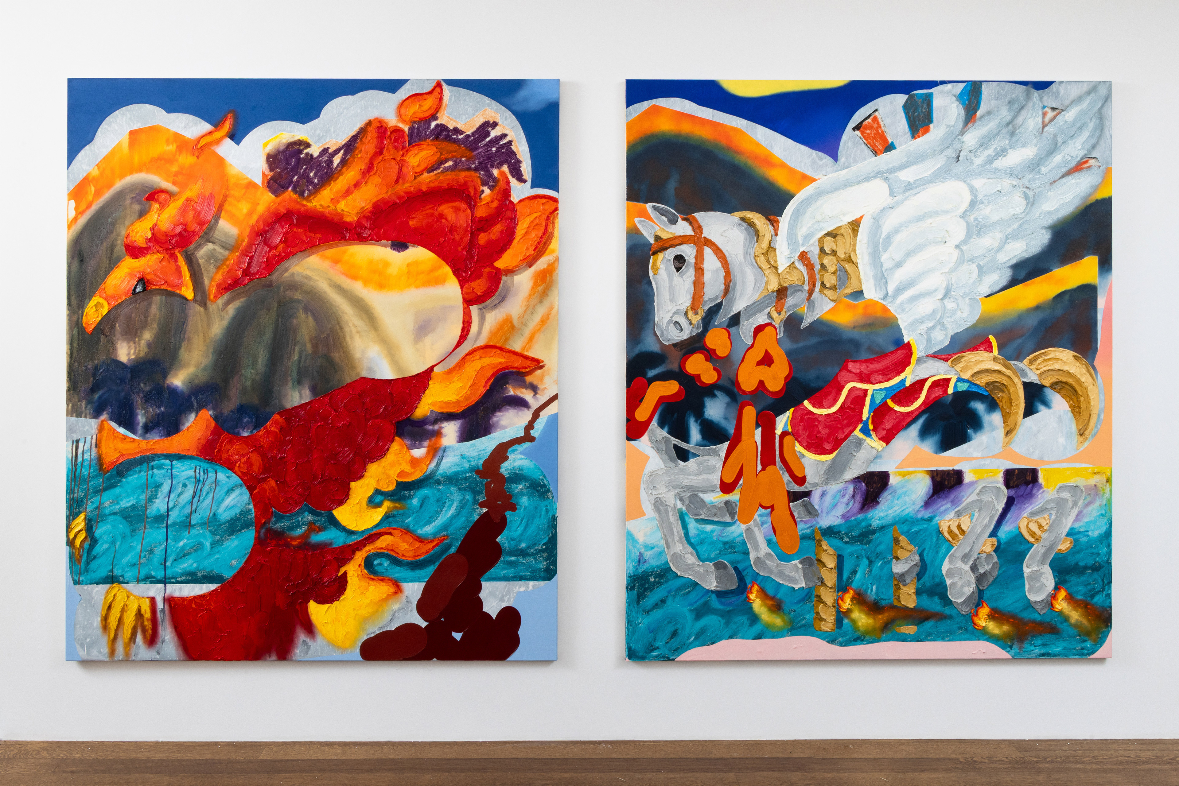 "Open Eyes", group exhibition , A Hug From The Art World, New York City, USA, June 26 -August 31, 2025 with: André Butzer, Matt Dillion, Urs Fischer, Richard Jacobs, Kaws, Mehmet&Kazim, John Newsom, Erik Parker, Raymond Pettibon, Gordon Terry.