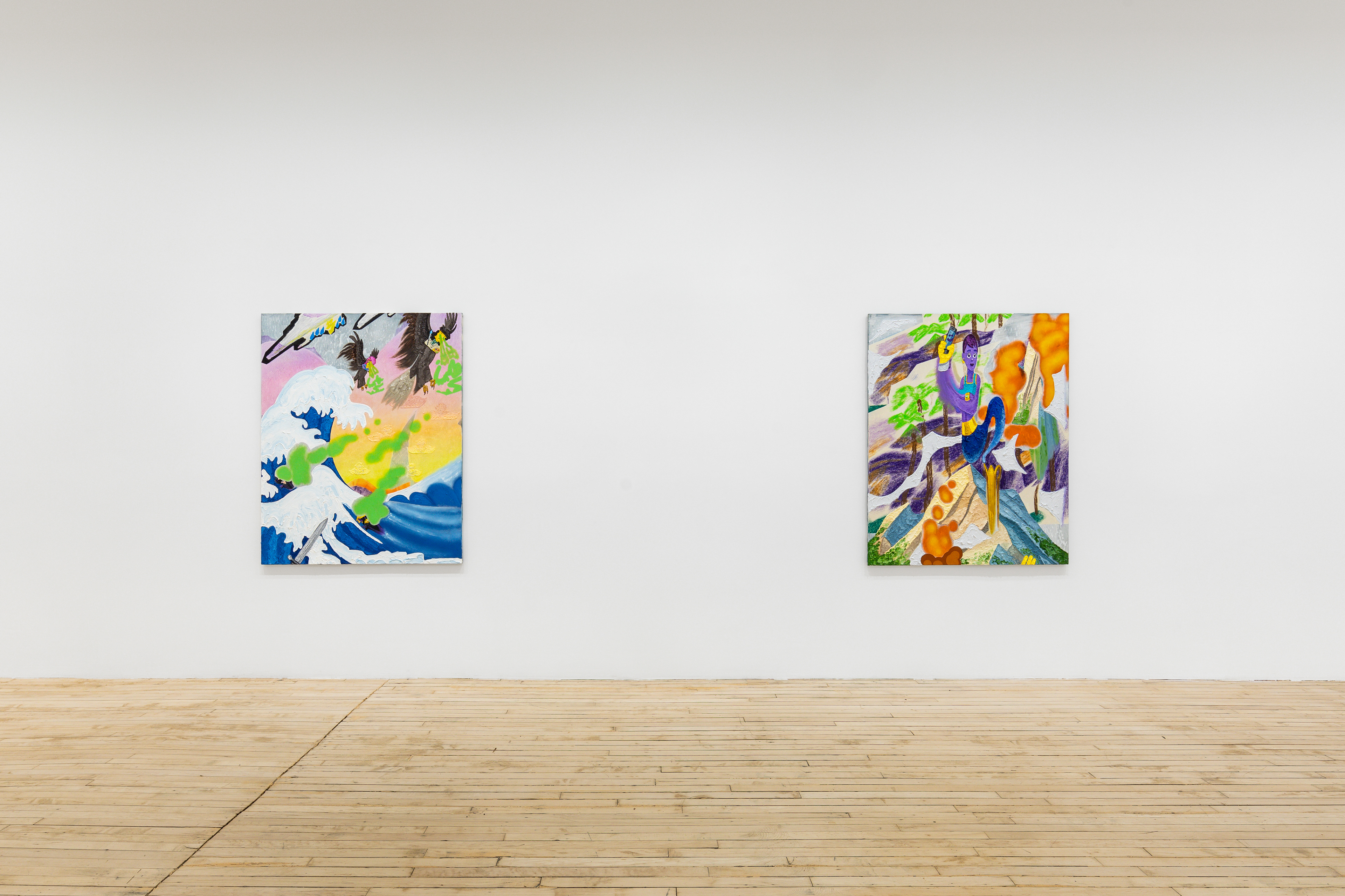 "Ze Sun Ze Sea Ze Mountain", solo exhibition, Shrine gallery New York City, USA, March 29- May 11, 2024