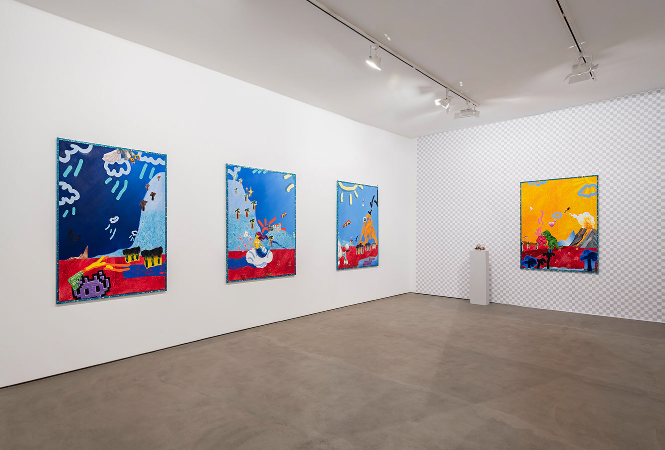 "#Landscape3.0", solo exhibition, former Karl Pfefferle gallery, Feb 16- March 9, 2019, Munich, Germany