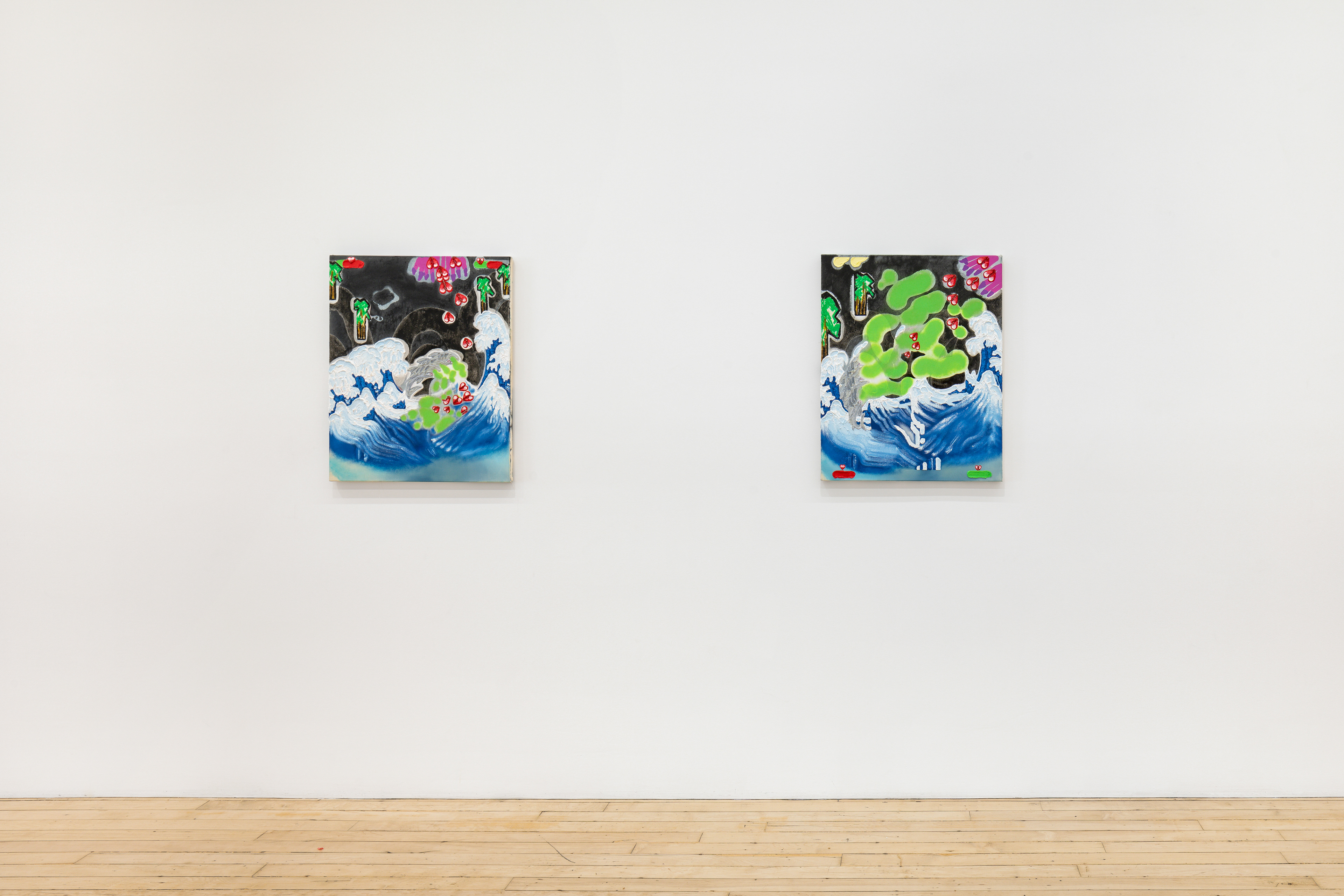 "Ze Sun Ze Sea Ze Mountain", solo exhibition, Shrine gallery New York City, USA, March 29- May 11, 2024