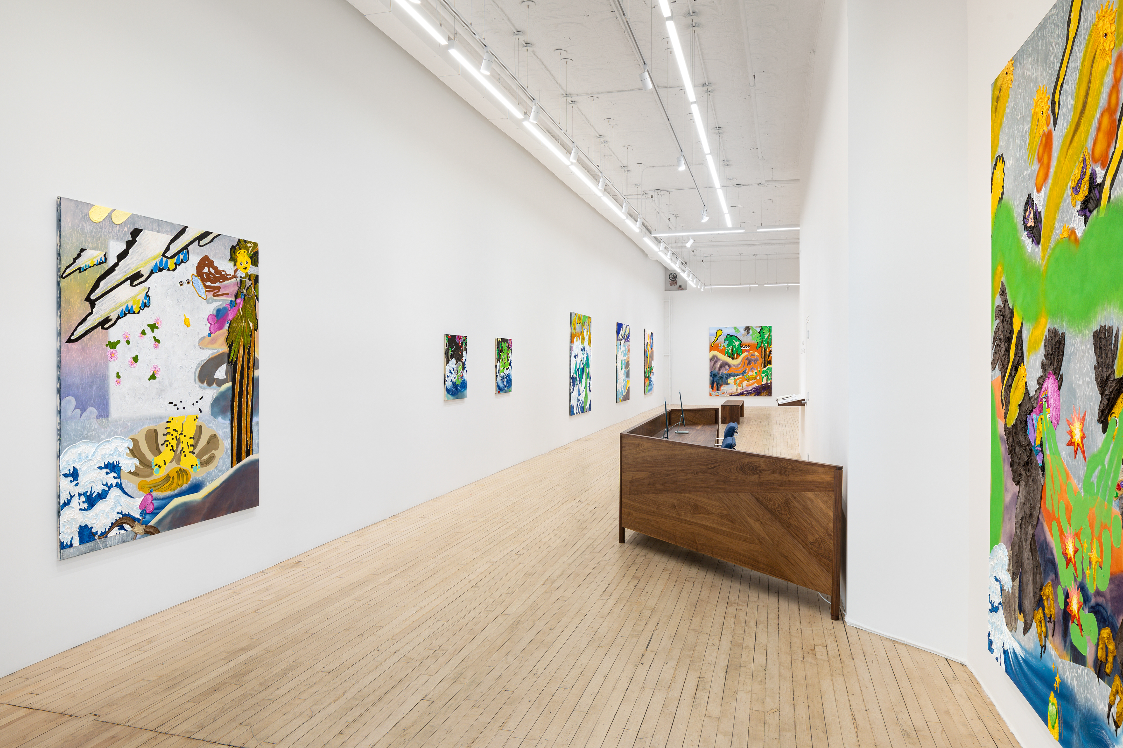 "Ze Sun Ze Sea Ze Mountain", solo exhibition, Shrine gallery New York City, USA, March 29- May 11, 2024