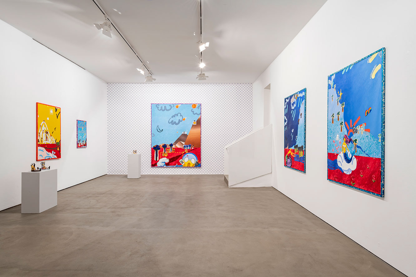 "#Landscape3.0", solo exhibition, former Karl Pfefferle gallery, Feb 16- March 9, 2019, Munich, Germany