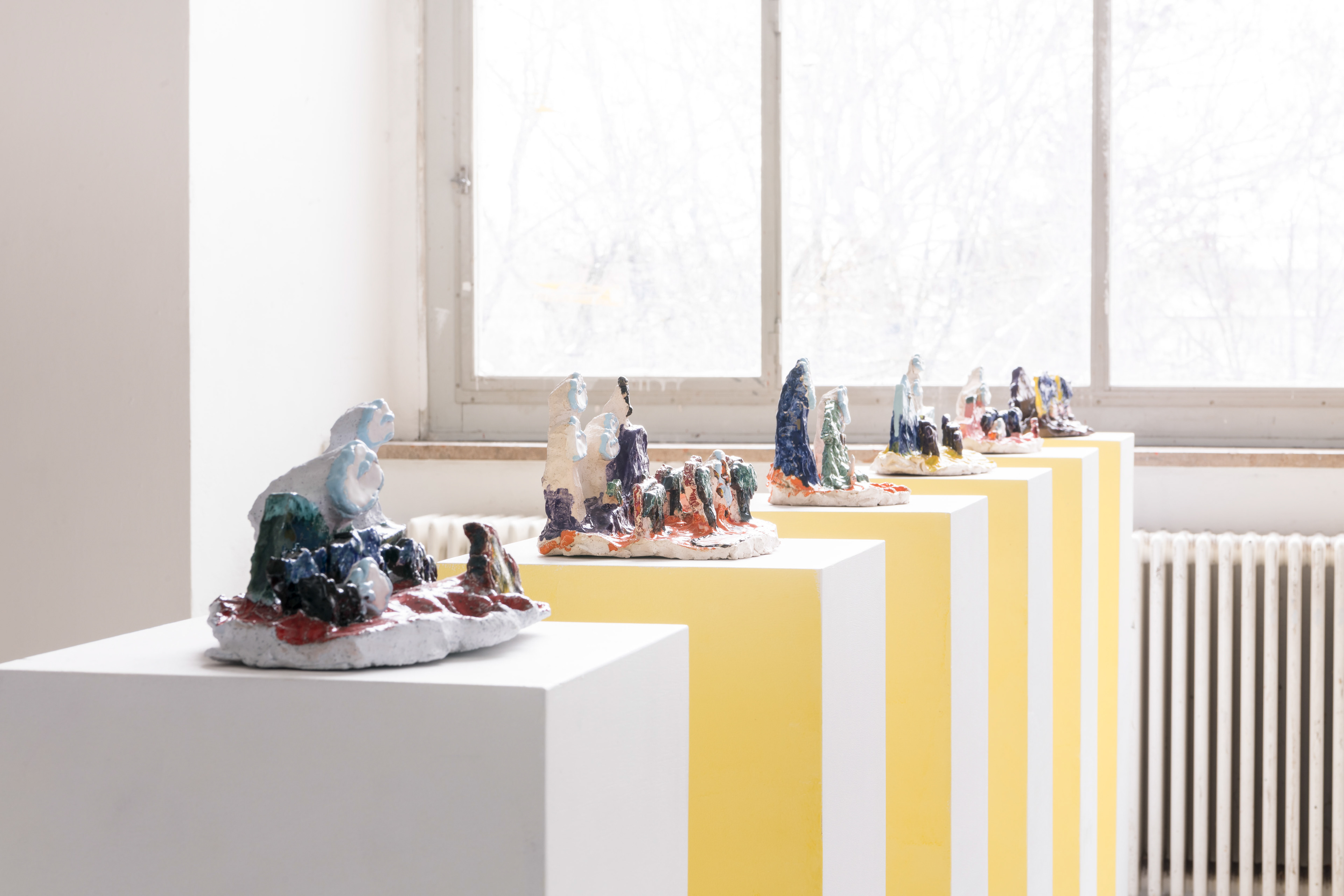 Graduation with honours, graduation show, Prof. Oehlen, Academy of Fine Arts Munich, Feb 7, 2018, Munich, Germany