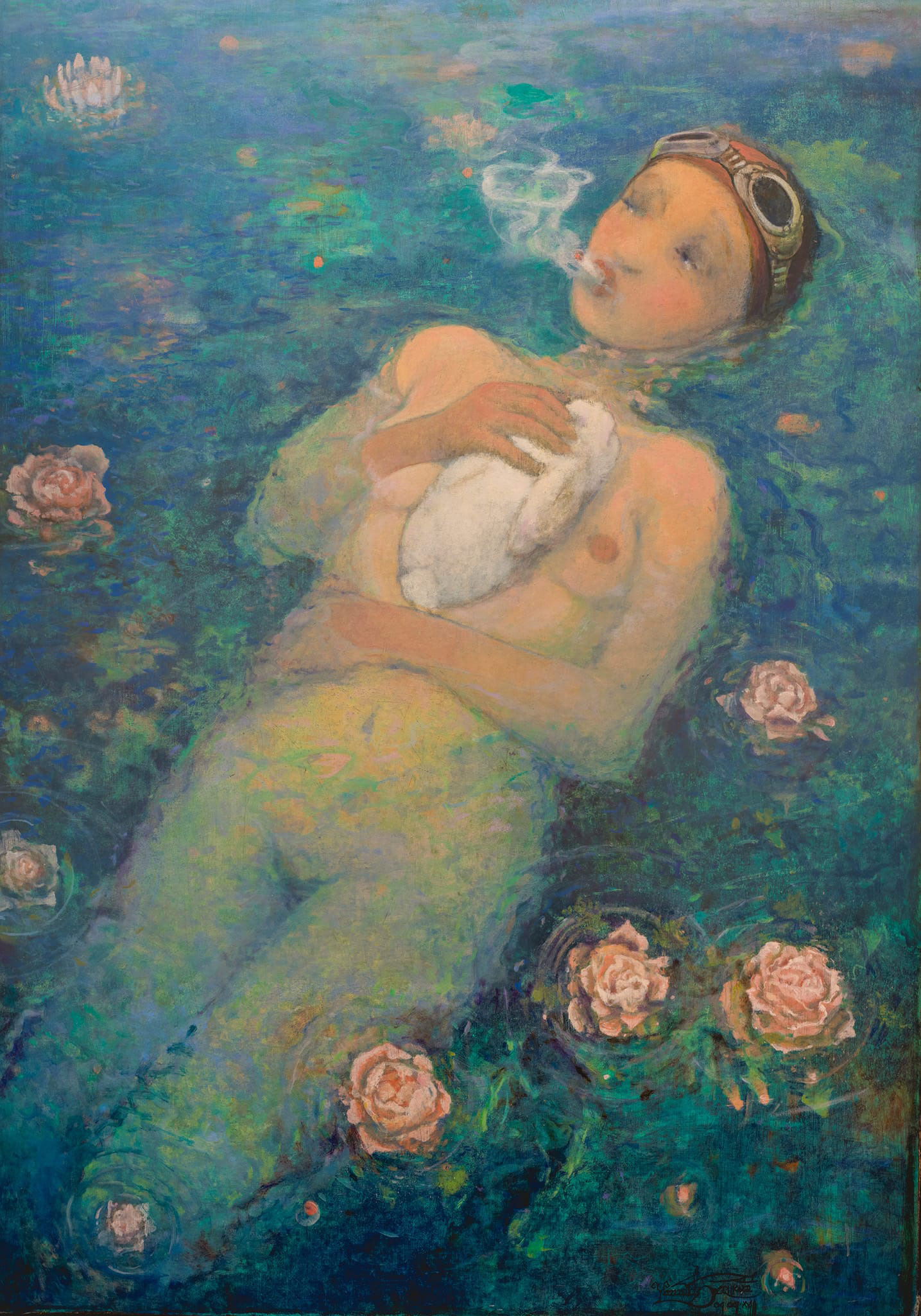La baigneuse