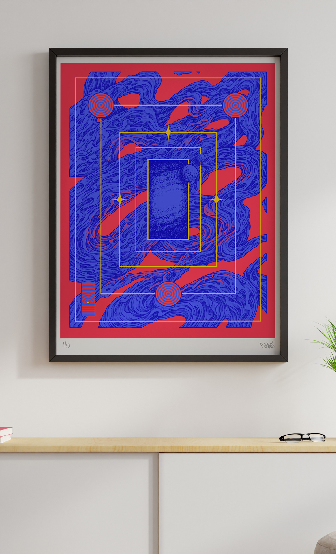 Portal II print / 2021