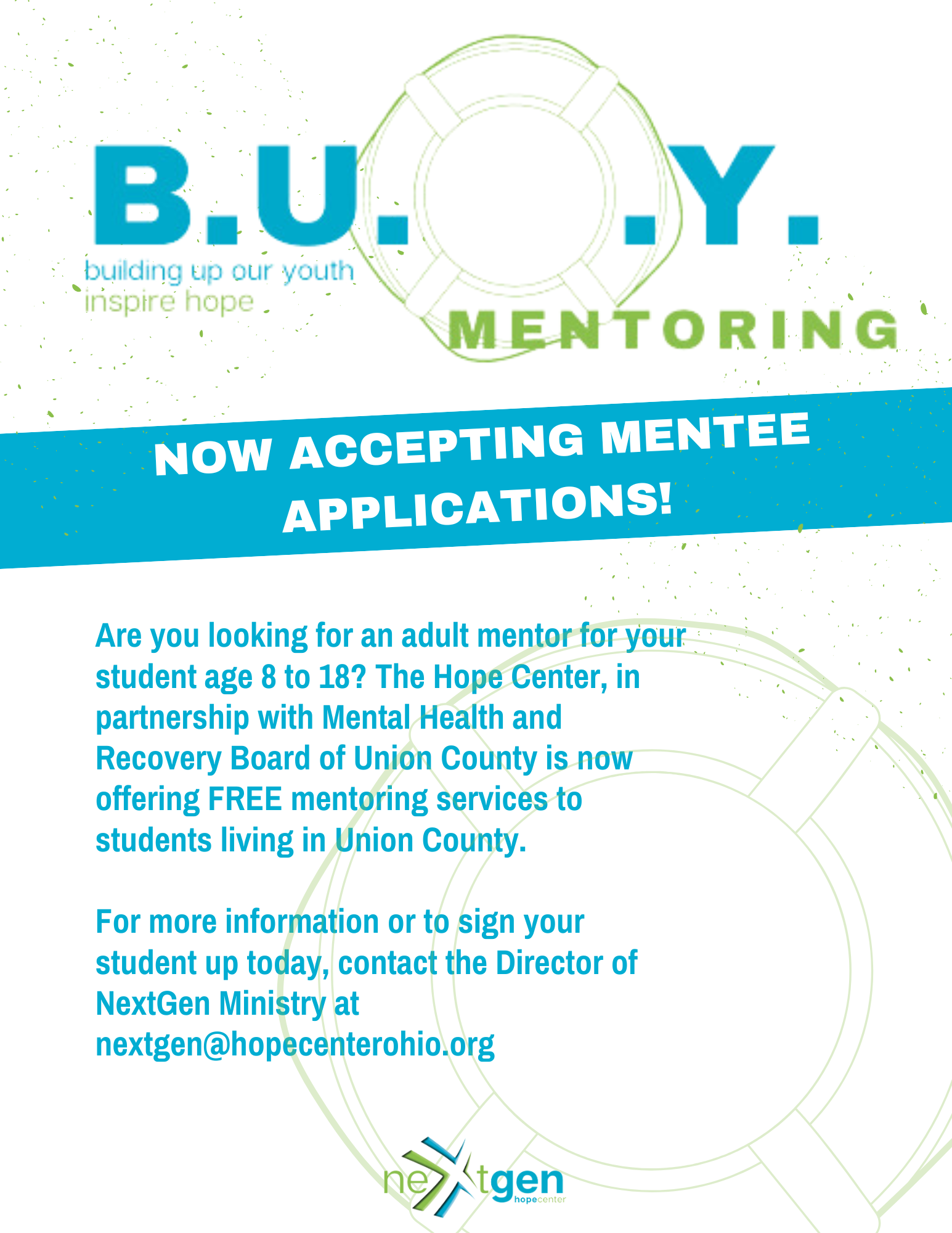 Mentoring flyer