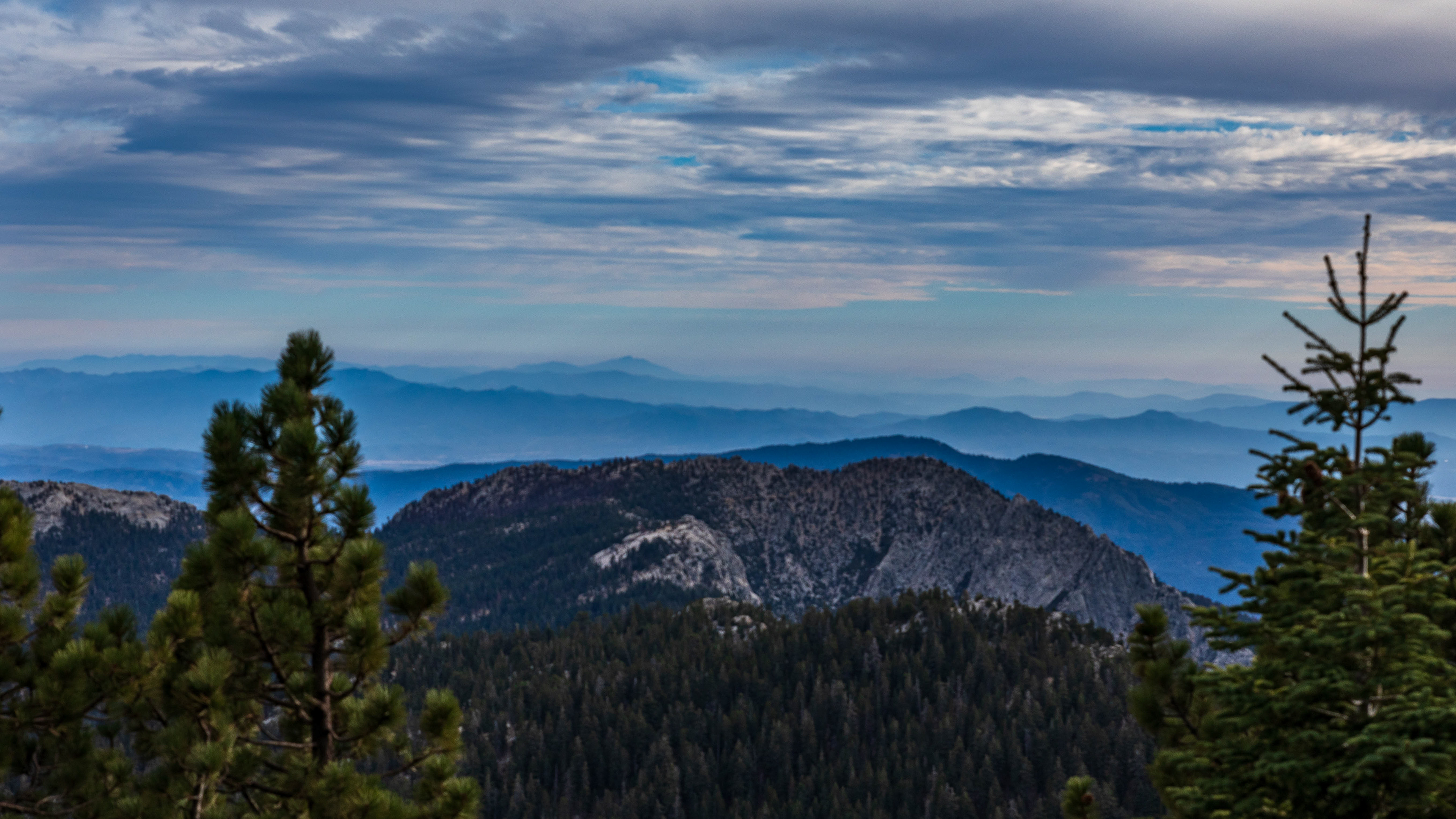 Facing South from Mount San Jacinto