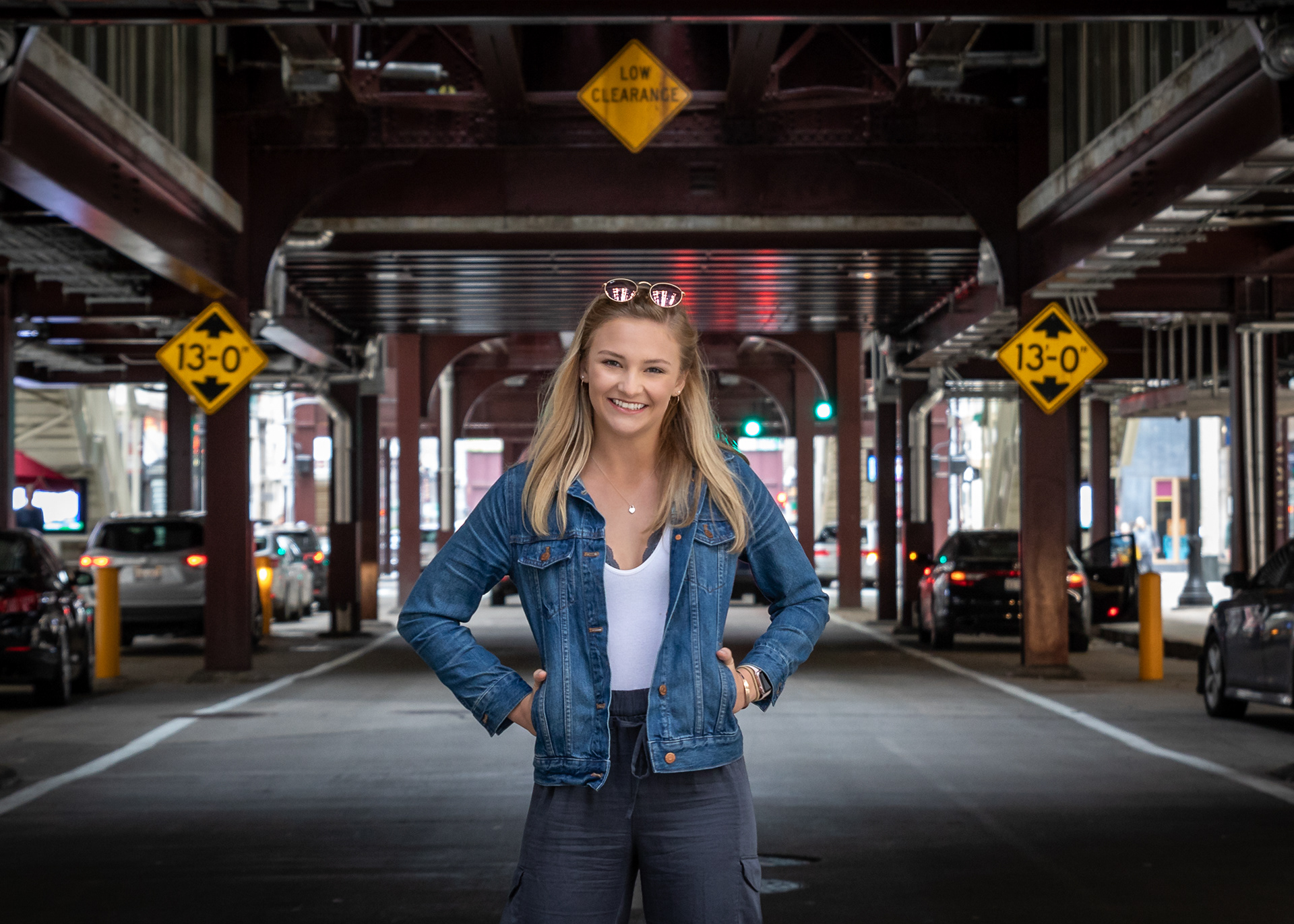 Under the L