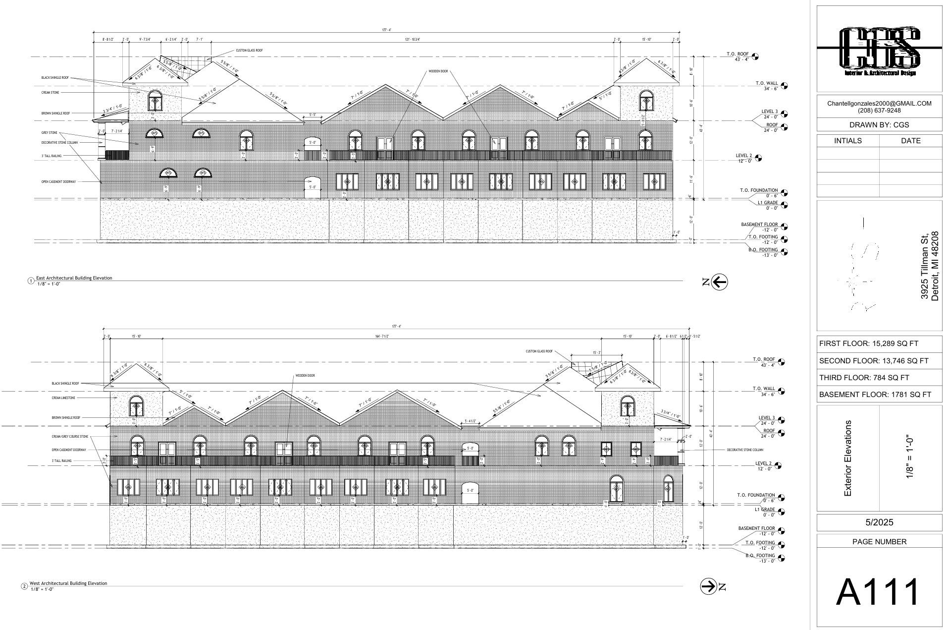 Exterior Elevations
