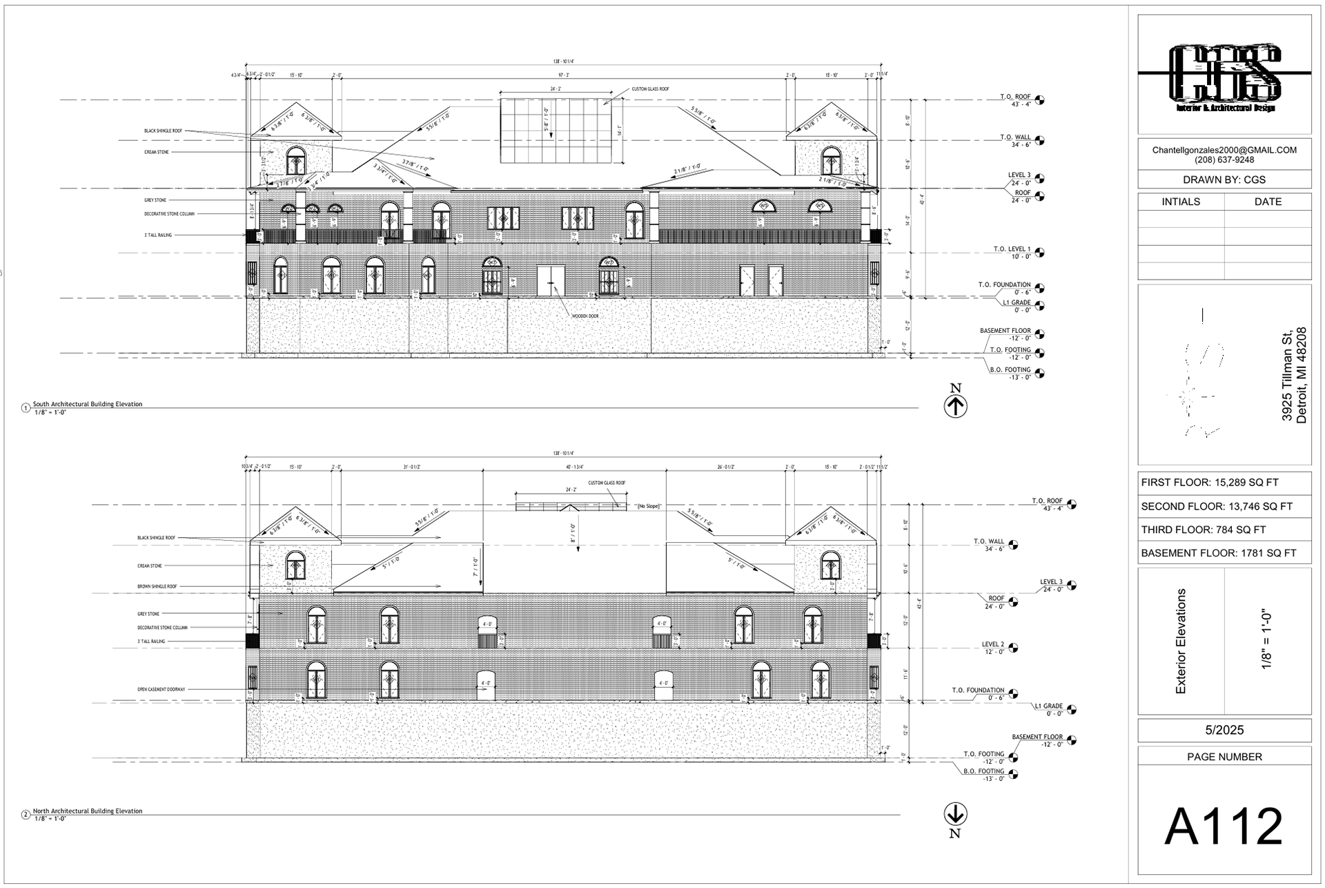 Exterior Elevations