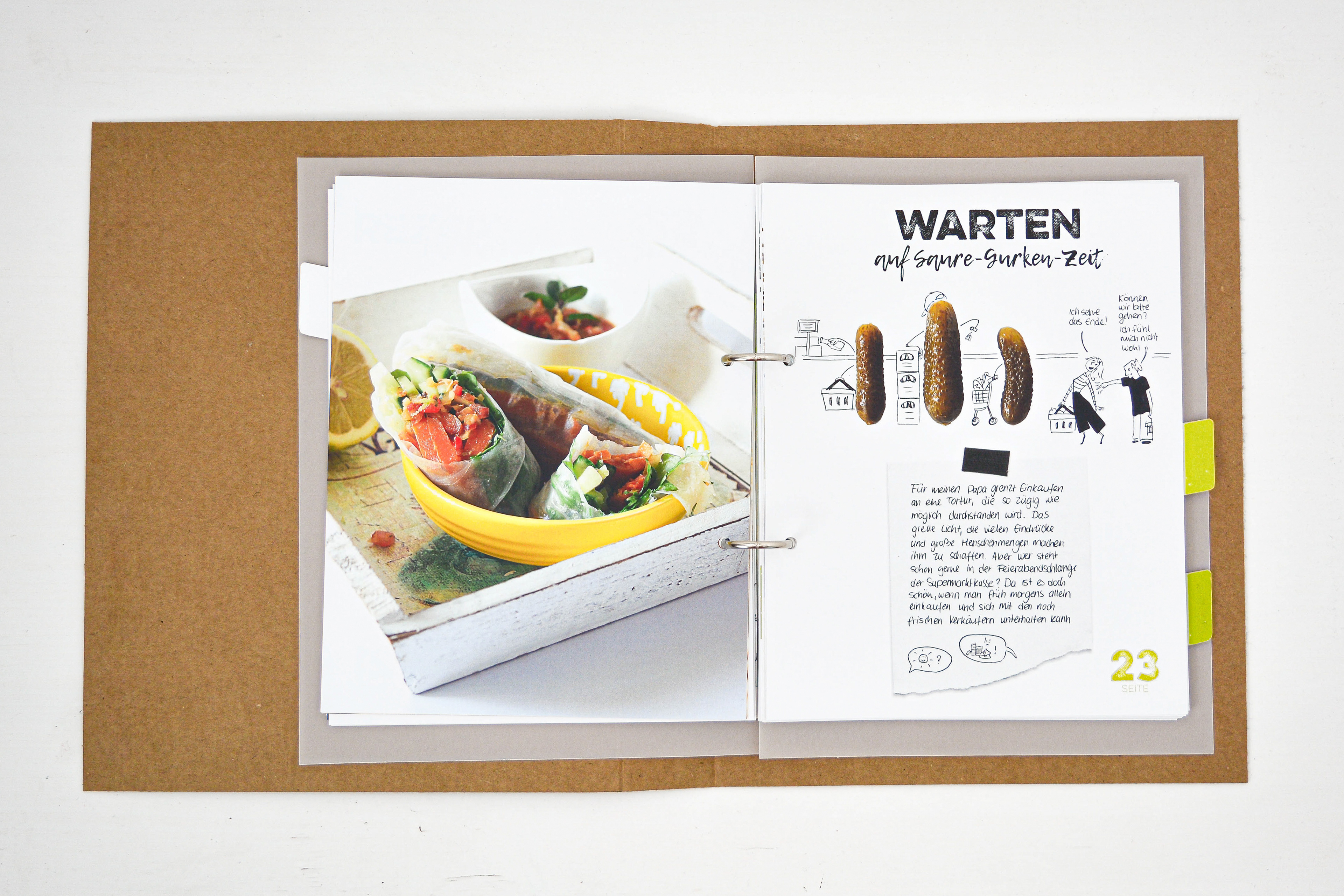 KOCH WAS DRAUS Rezeptfoto und Einleitungsseite