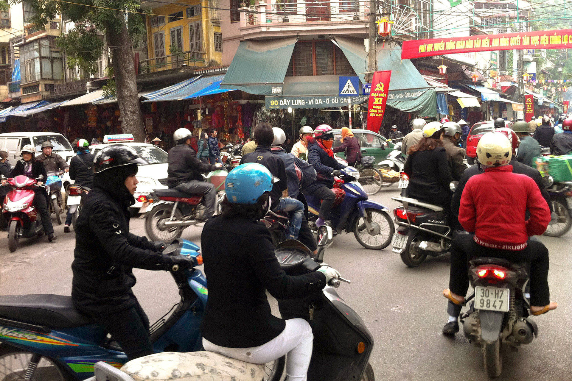 Scooters can go any direction they want