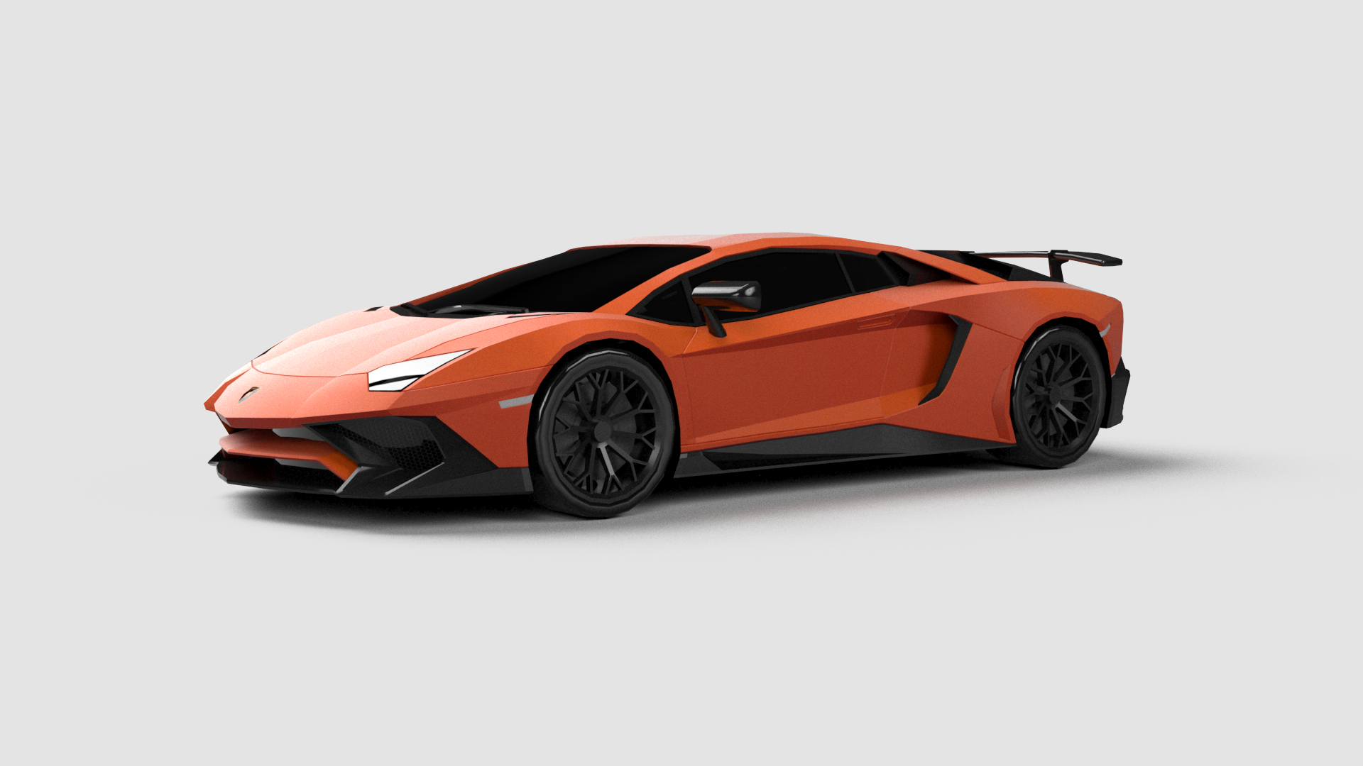 Jeremy Lwande - 3D Animator - Dallas Texas - Lamborghini Aventador 3D Render