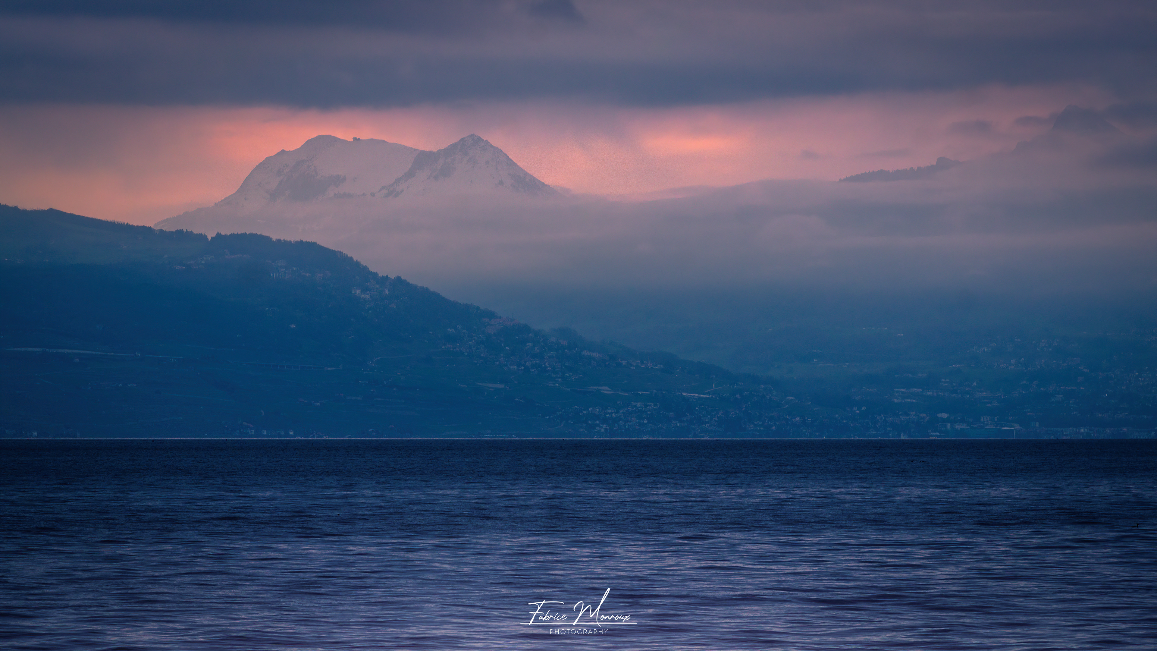 Brume matinale - Lac Léman