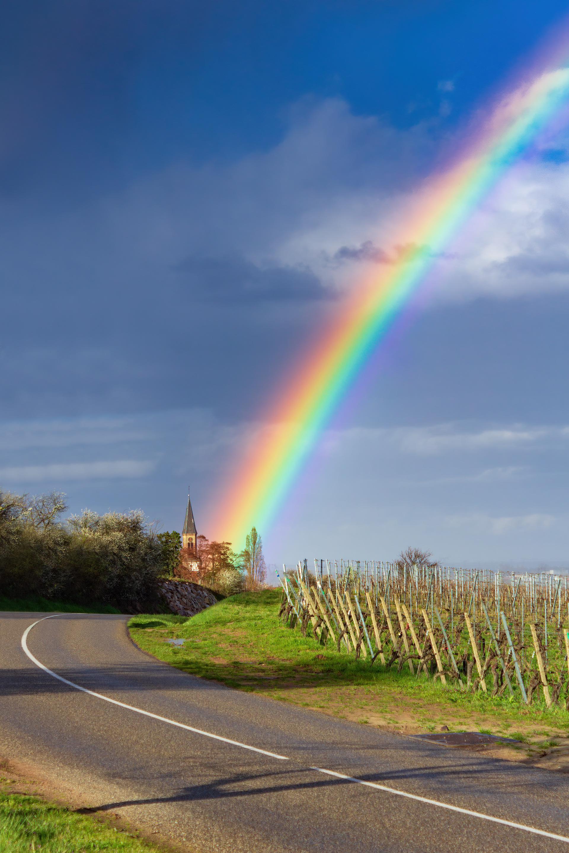 Arc-en-ciel à Kintzheim