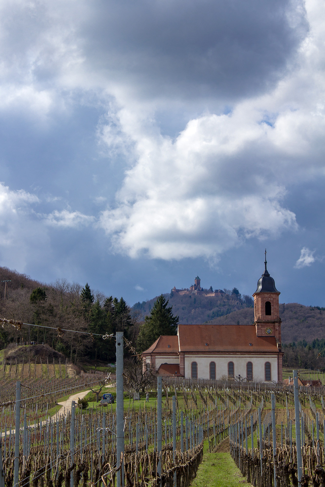 Eglise de Orschwiller, fief du Haut-Koenigsbourg