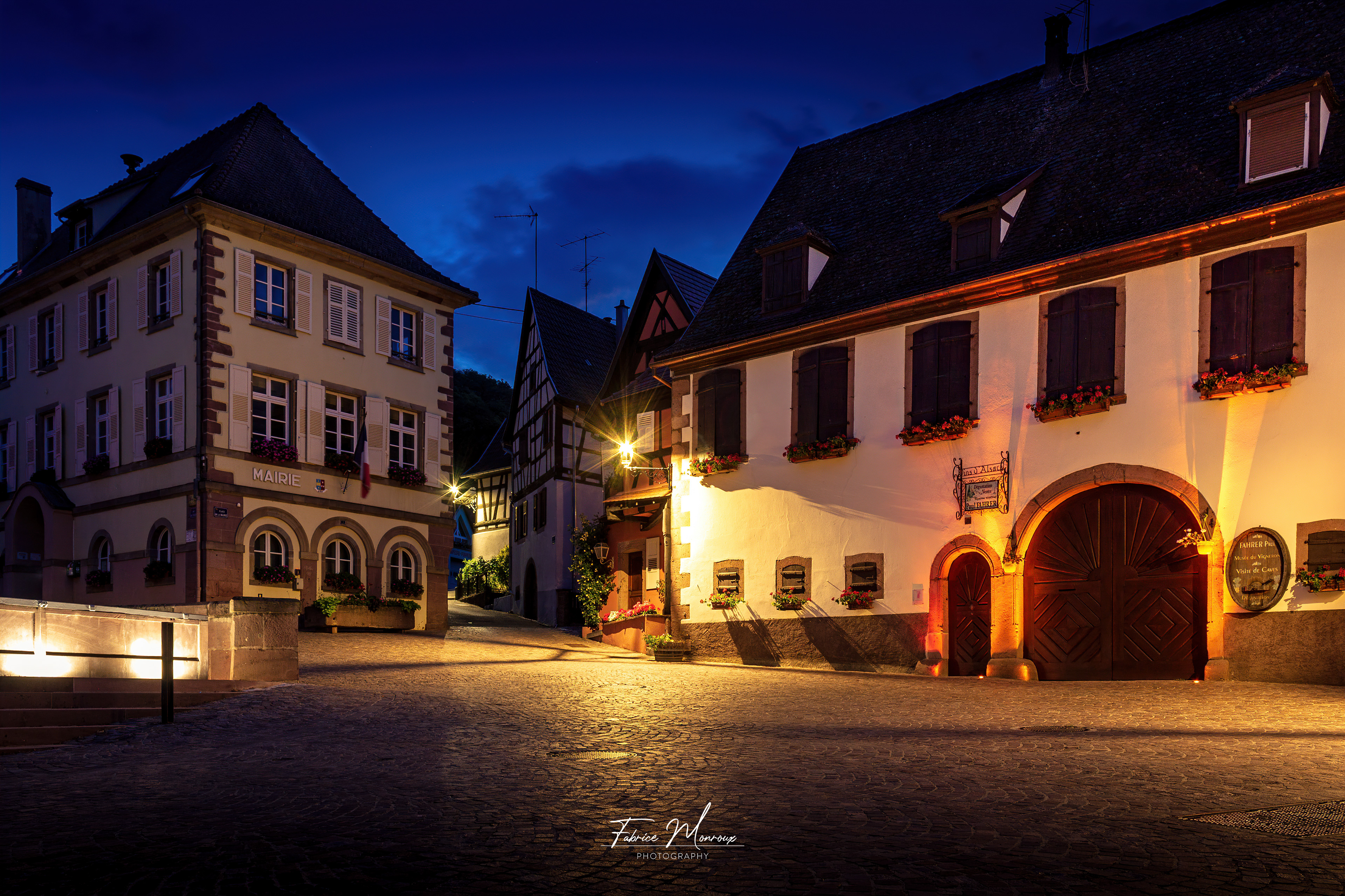 Orschwiller, place de la Mairie