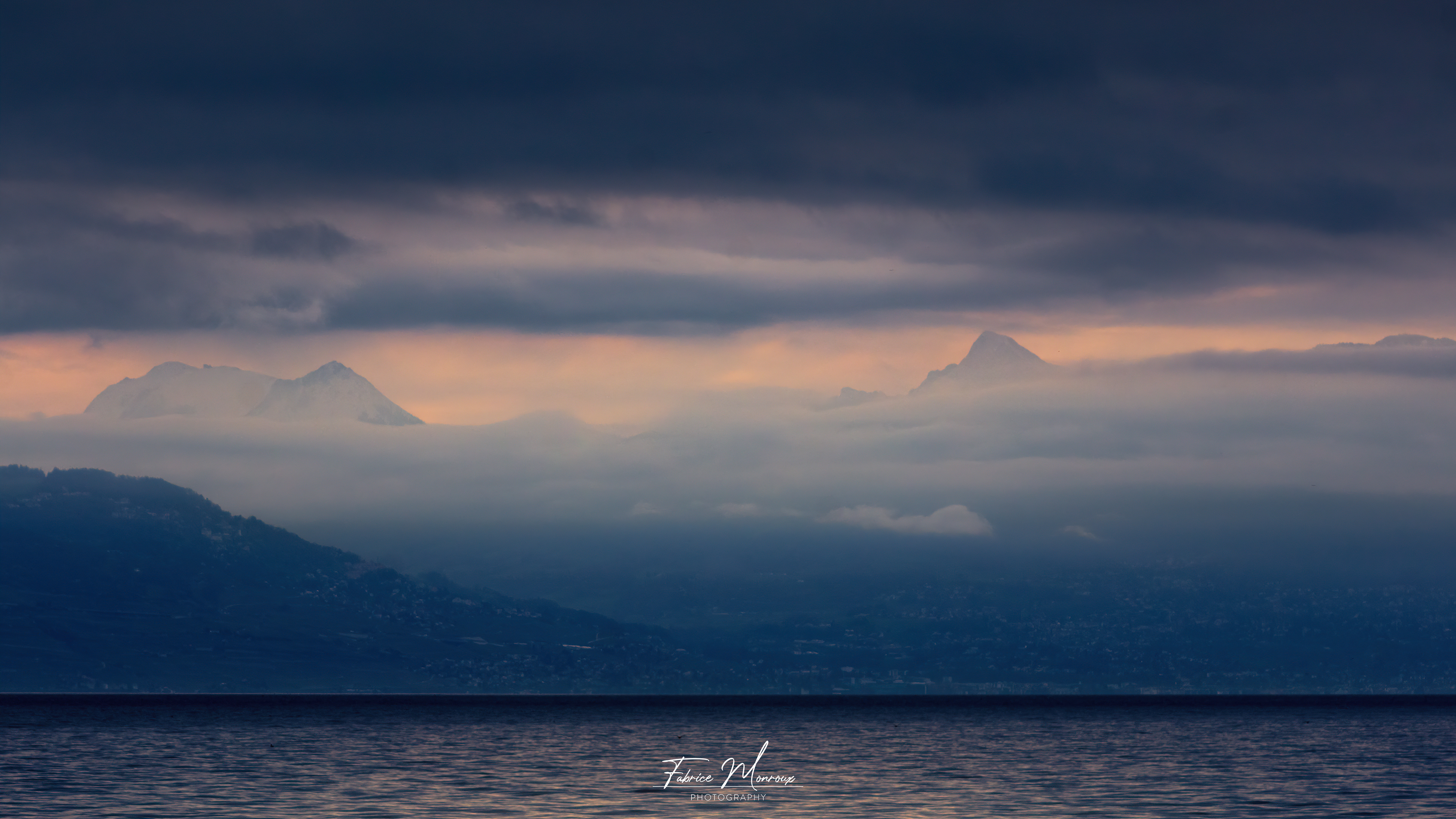 Brume matinale - Lac Léman