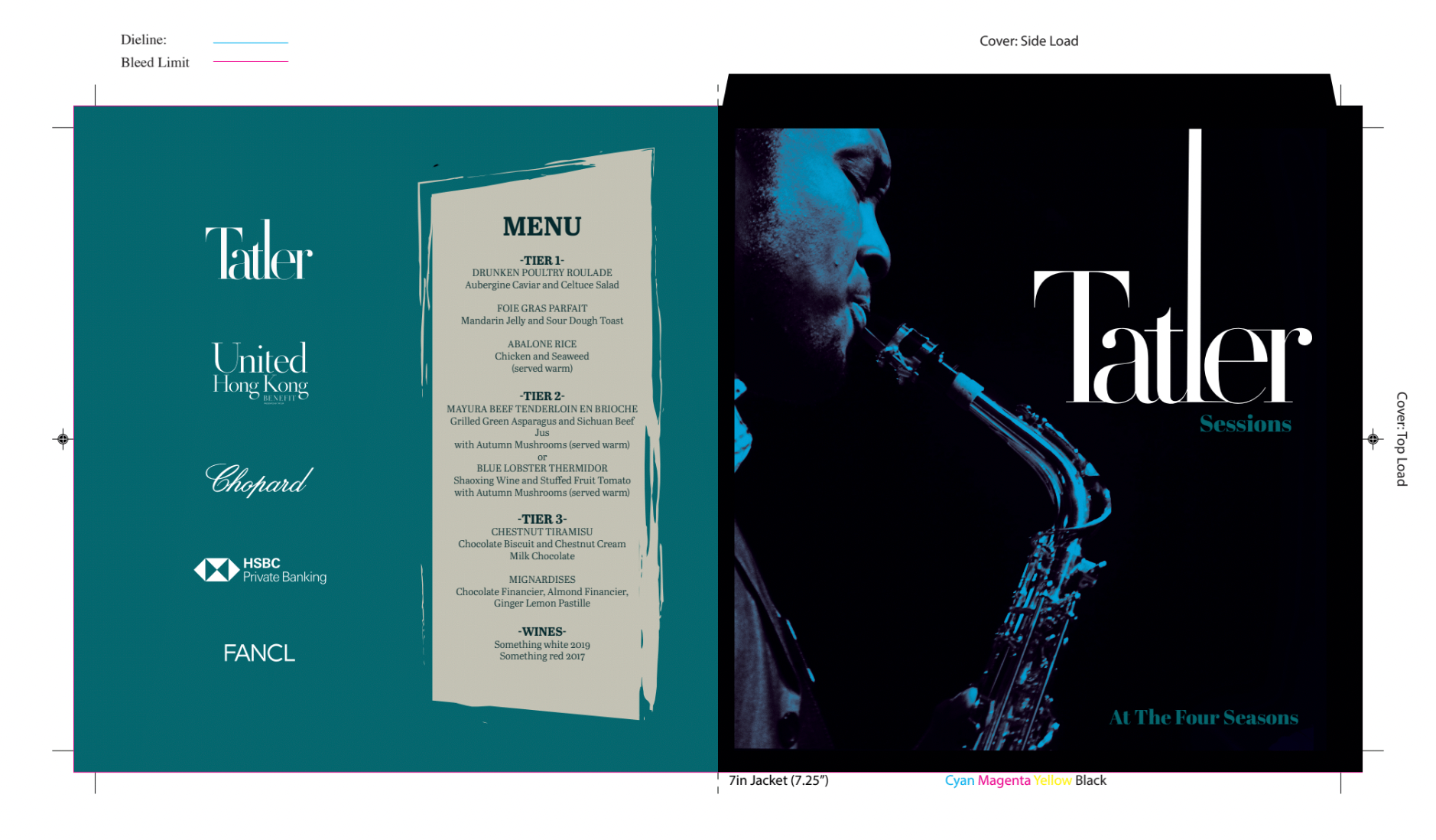 Commissioned Artwork as seen in Graphic Deliverable Menu for print - The final of this was printed as a Vinyl Cover.