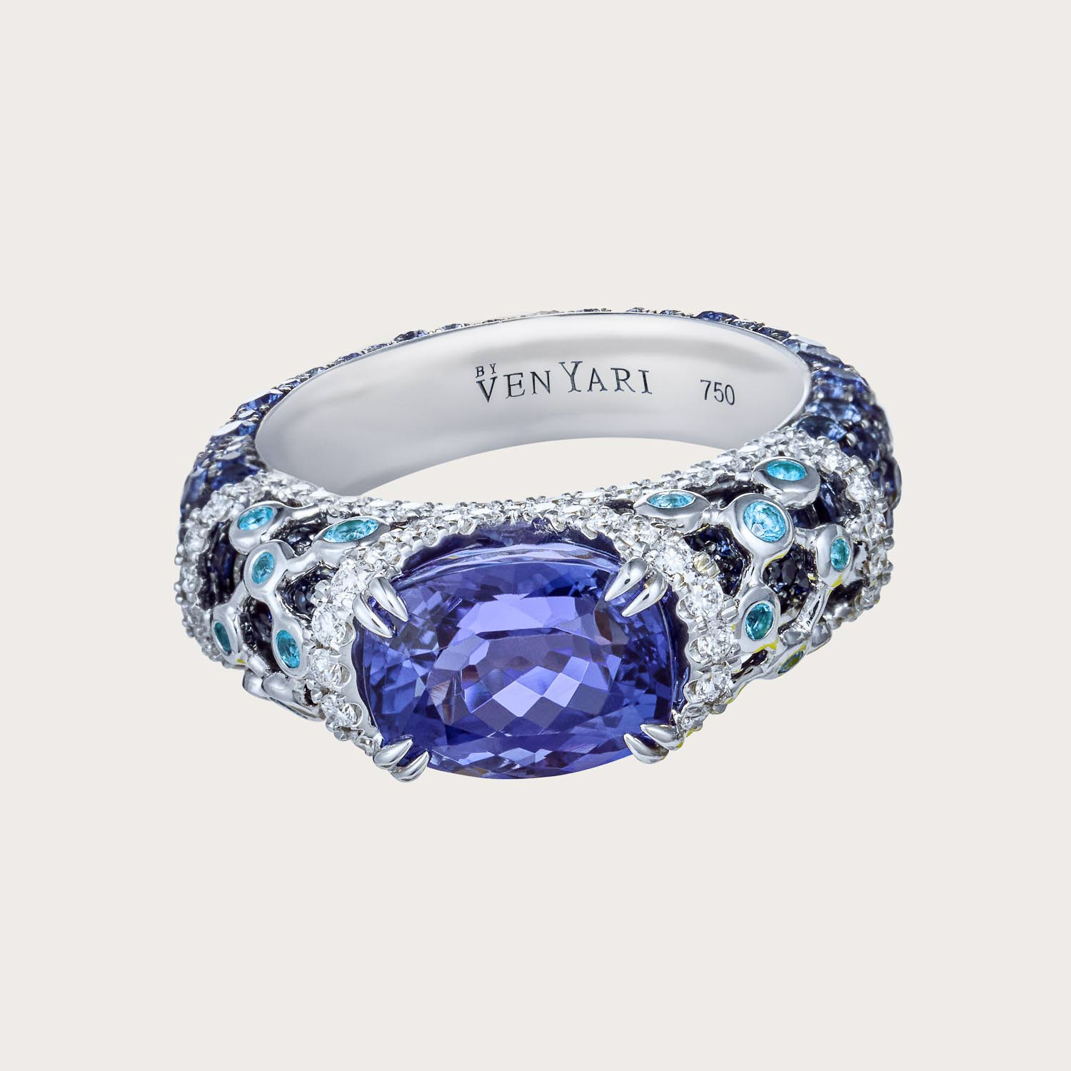 The wordmark that I designed engraved.