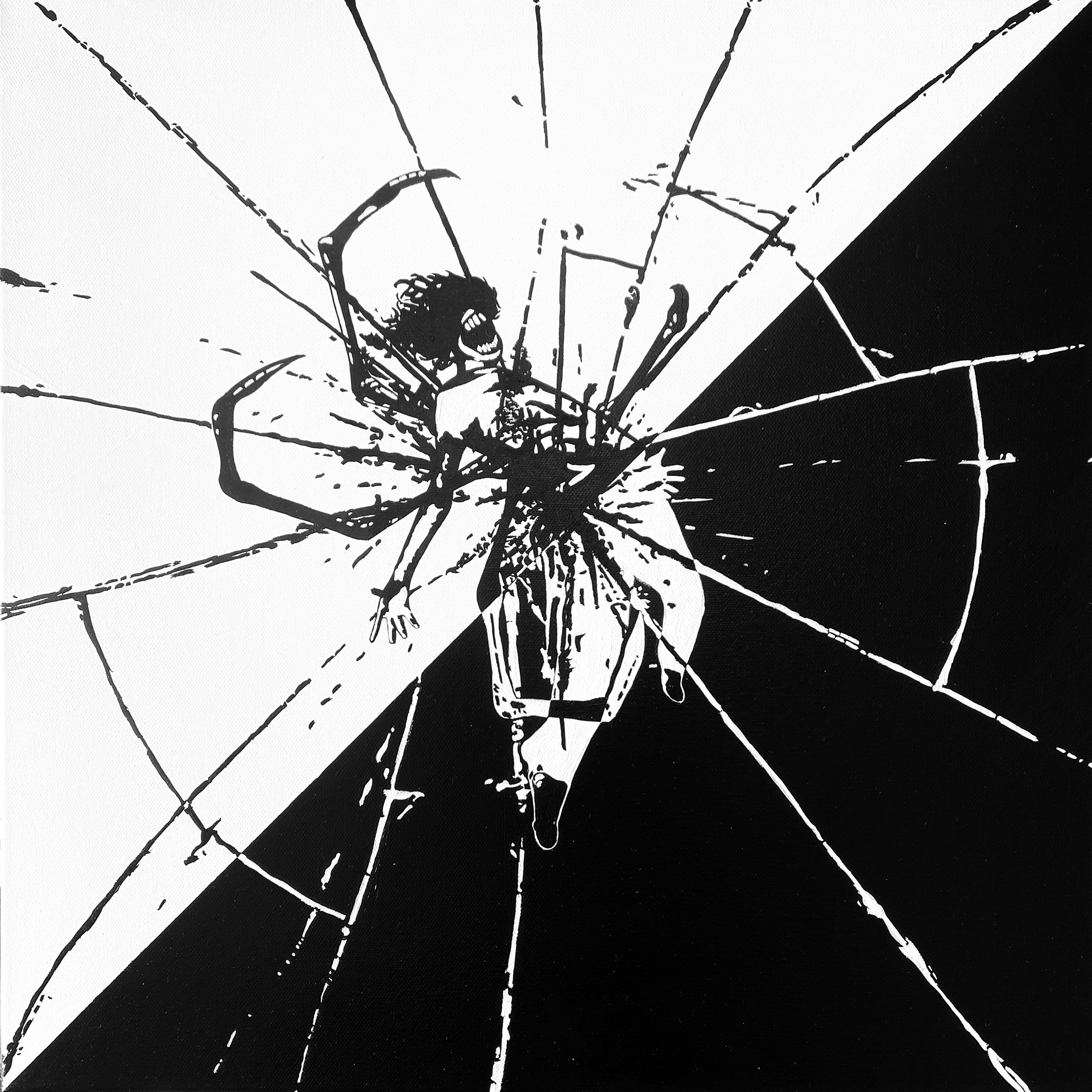 11. i'm free. (2021) [Acrylic on canvas 20x20in]