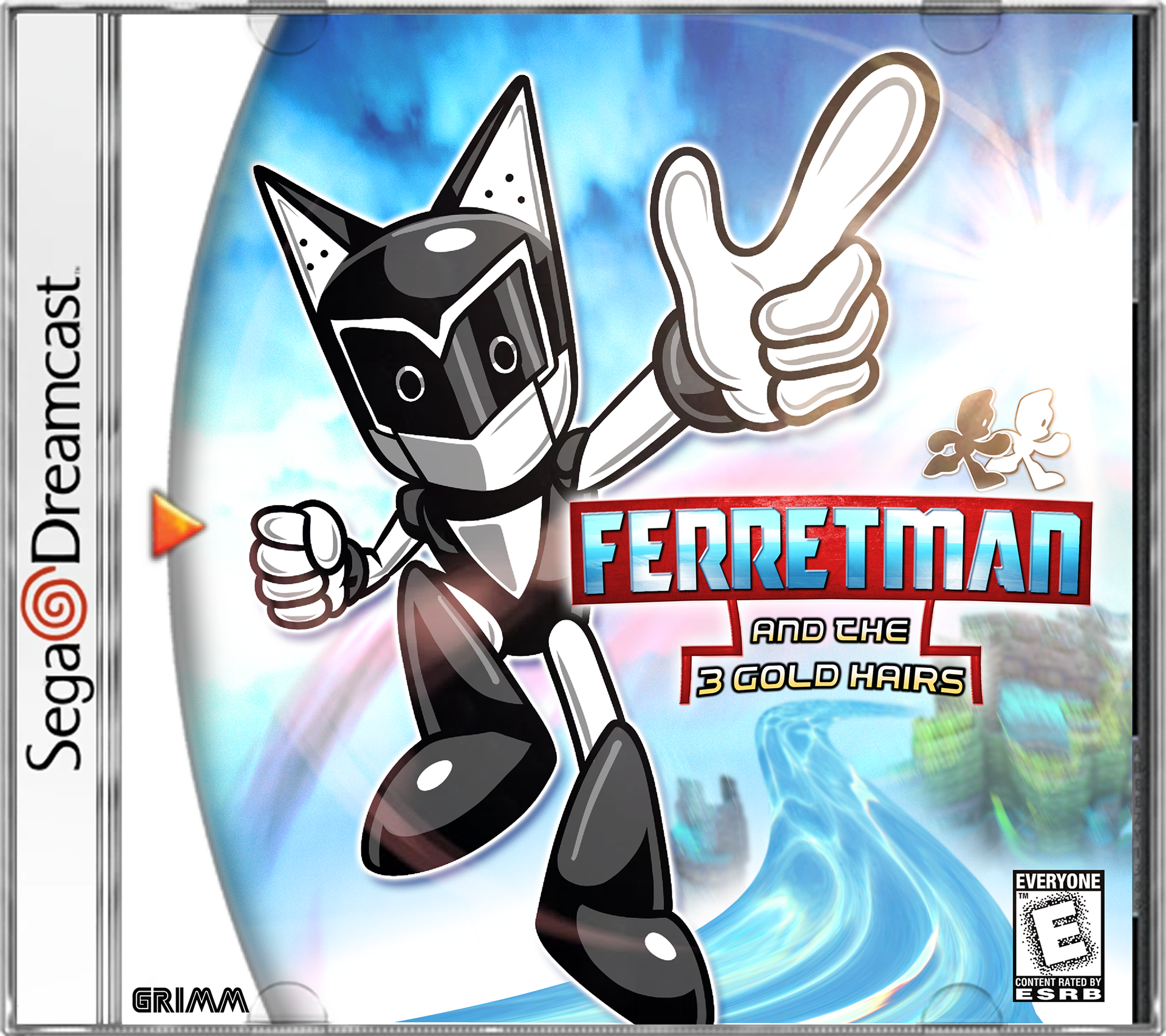 Ferret-Man Box Art (for Ferret-Man Short Film) (2025)