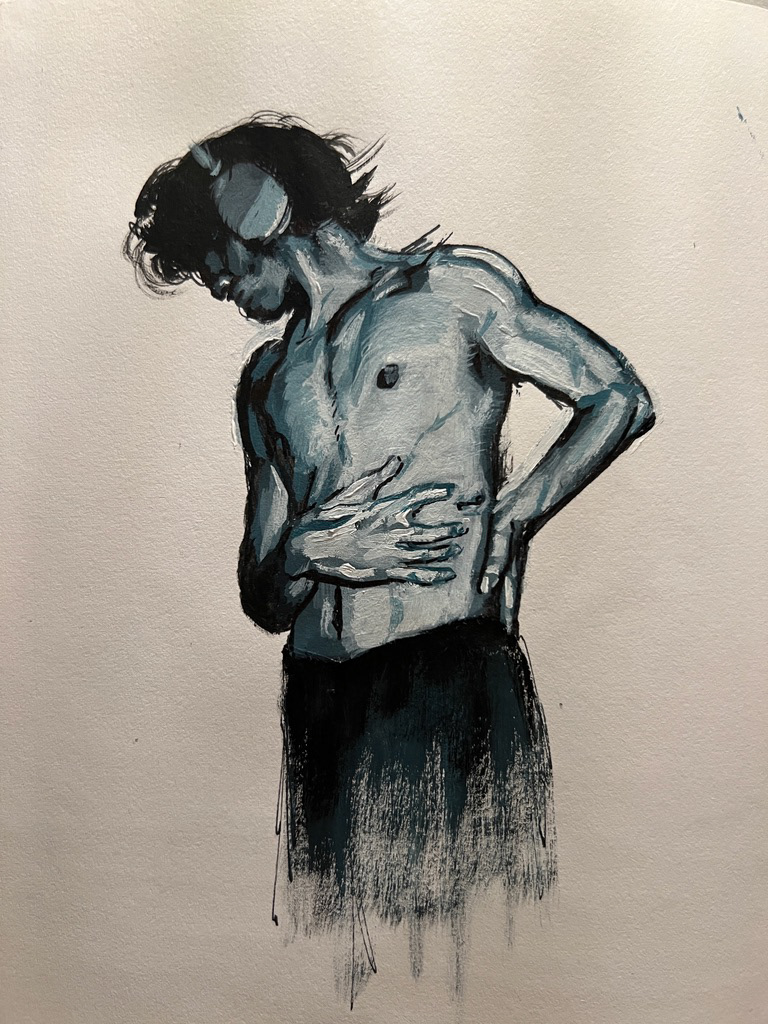 Body study (2025) [Acrylic]