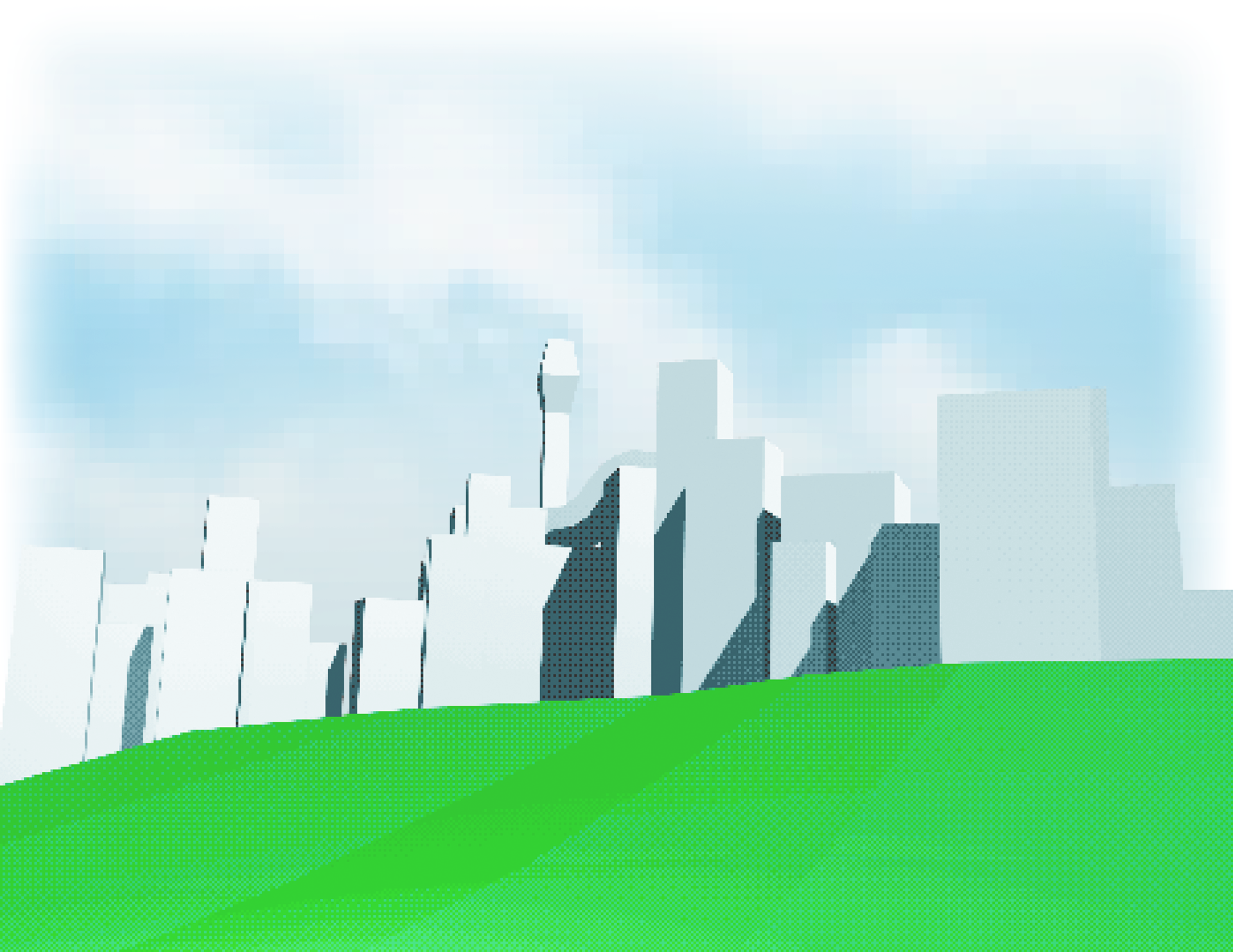 Low-Poly City BG (Blender)