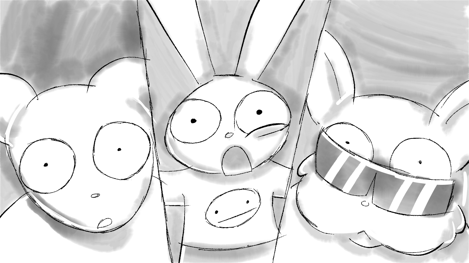 The Bandgreats - Style Frame 3 Rough
