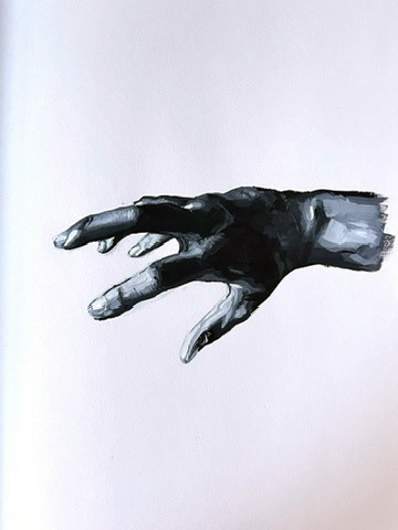 hand study (2023) [Acrylic]