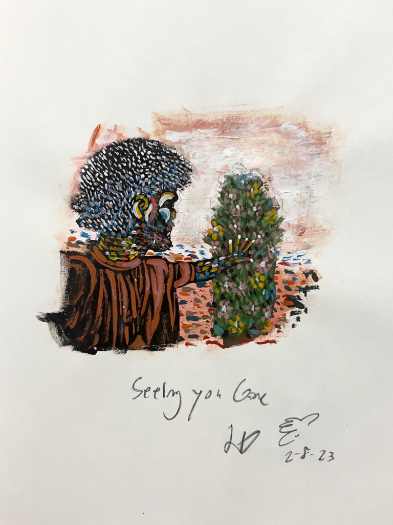 Jayden Cyprian & Cola Cartel - Seeing You Gone (Single Cover) (2023) [Acrylic]