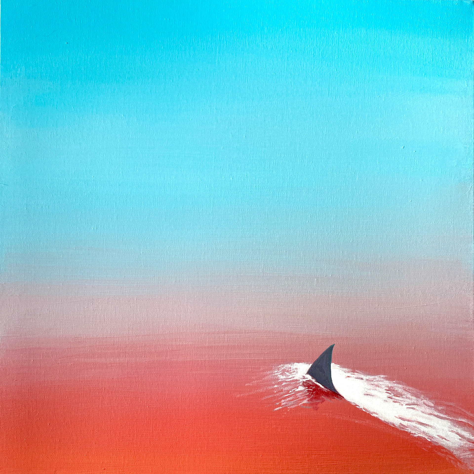 12. until next time. (2021) [Acrylic on canvas 20x20in]