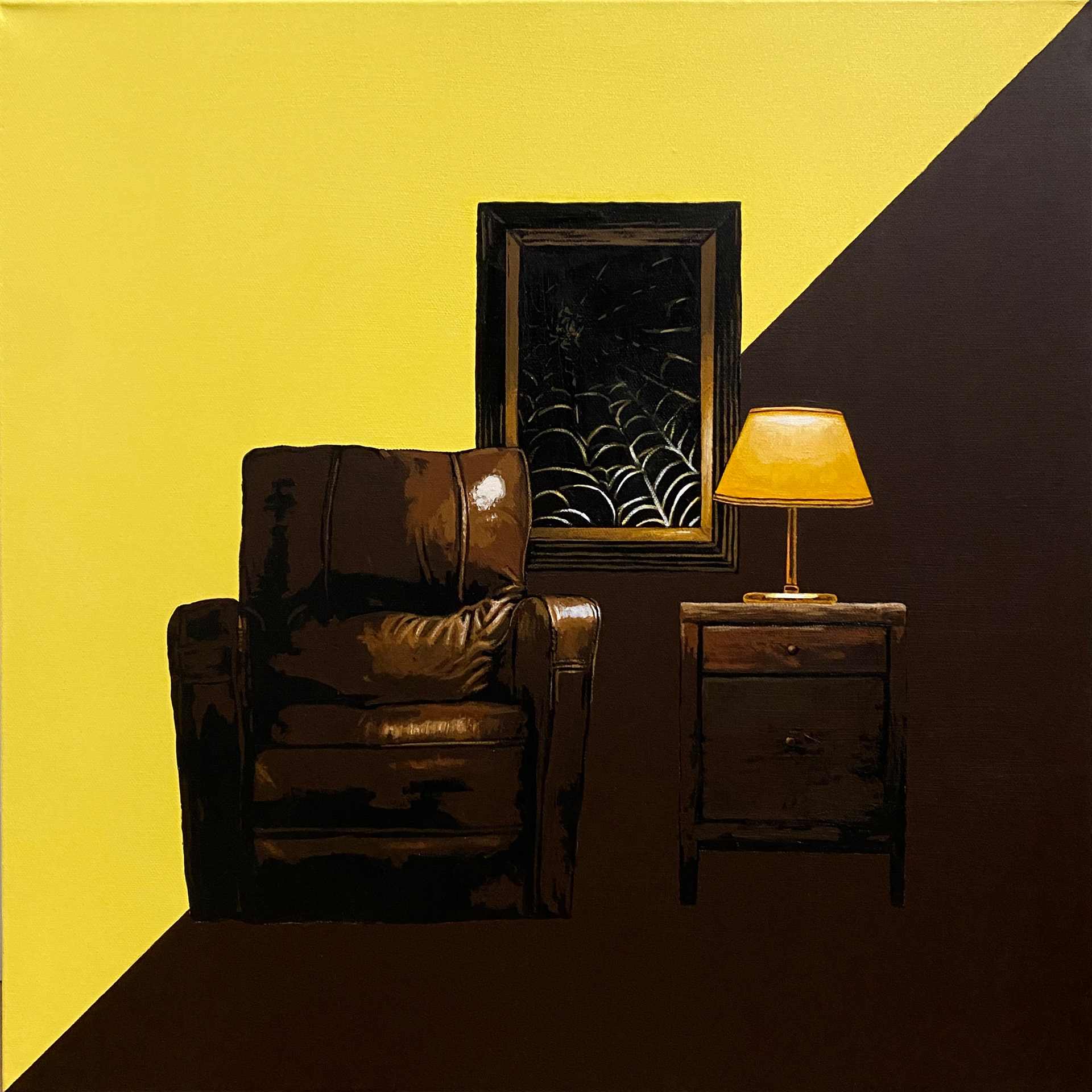 6. i've lost my mind. (2021) [Acrylic on canvas 20x20in]