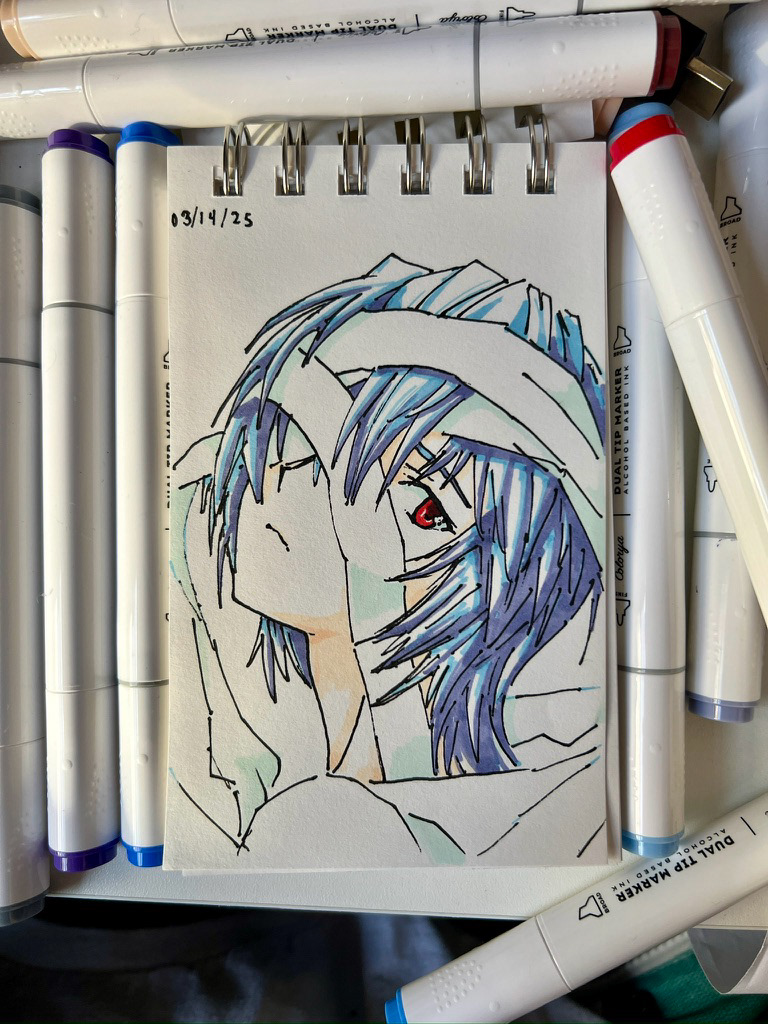 Red study (2025) [Acrylic]