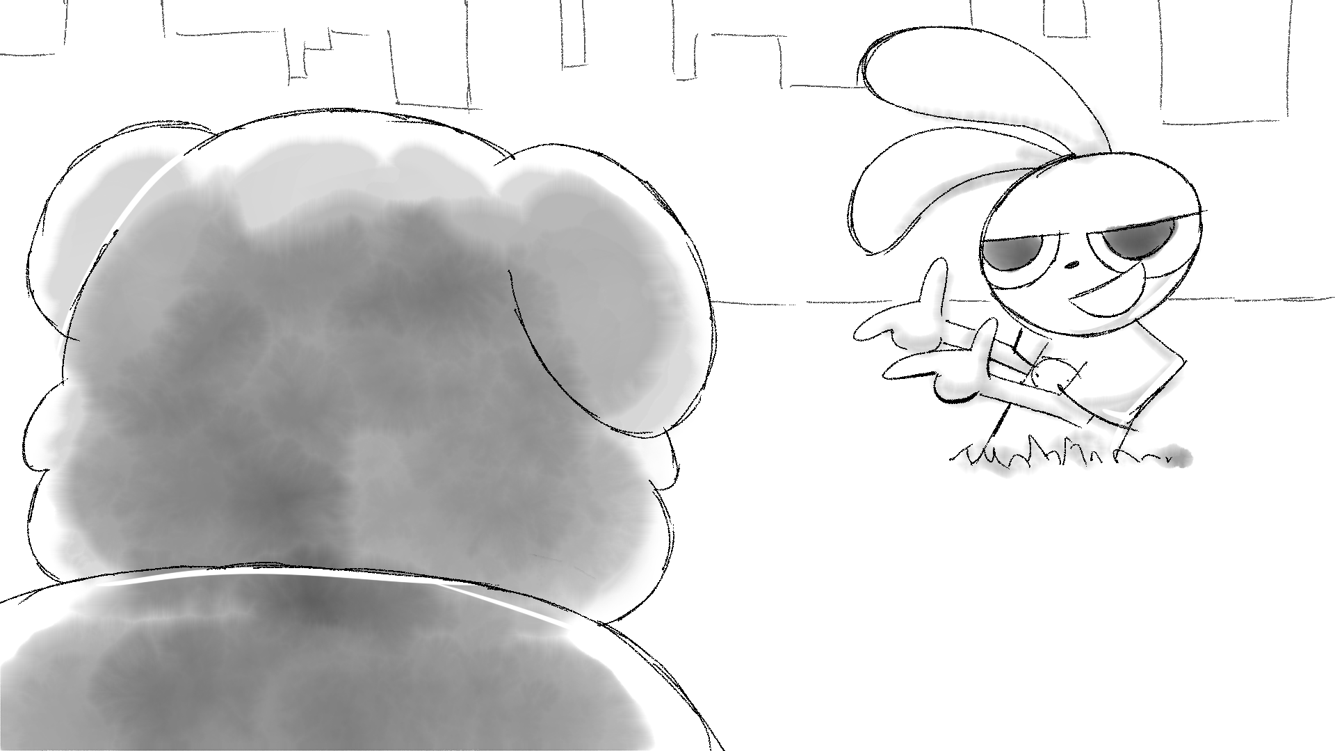 The Bandgreats - Unused Style Frame Rough